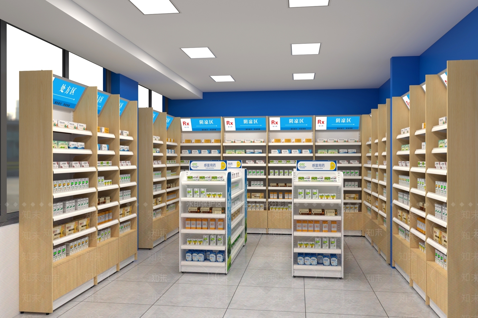 现代其他店铺SU模型下载【ID:1183276204】