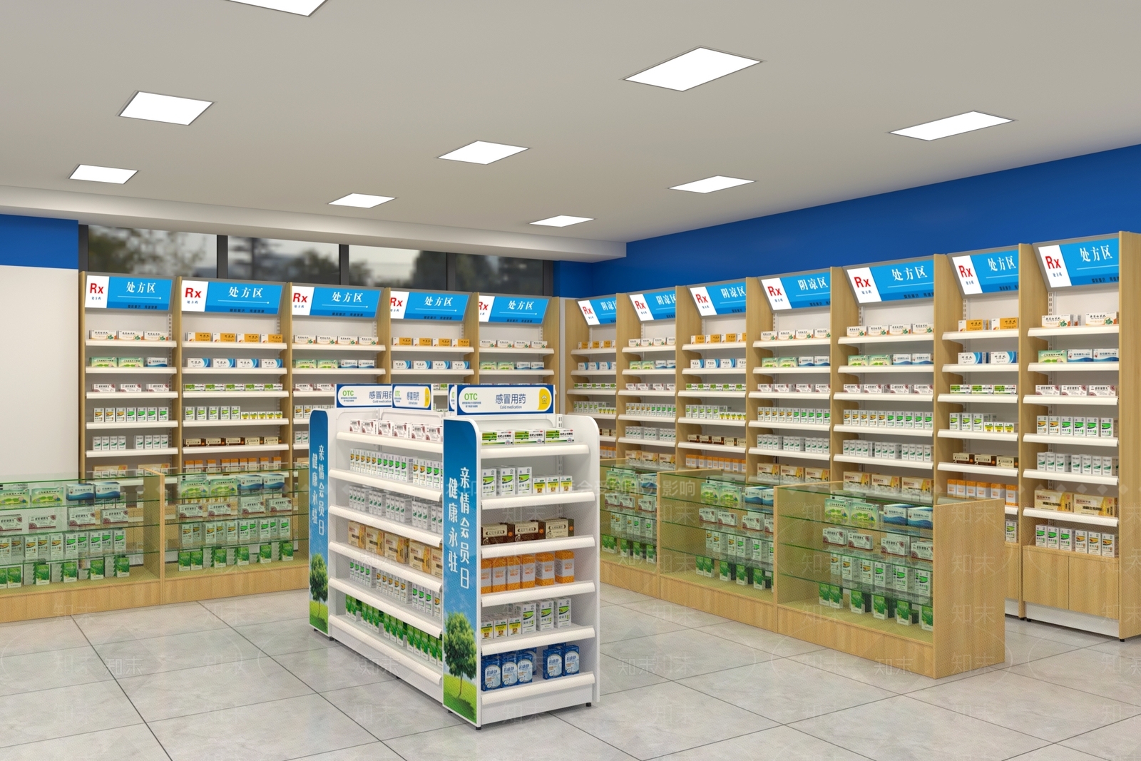 现代其他店铺SU模型下载【ID:1183276383】