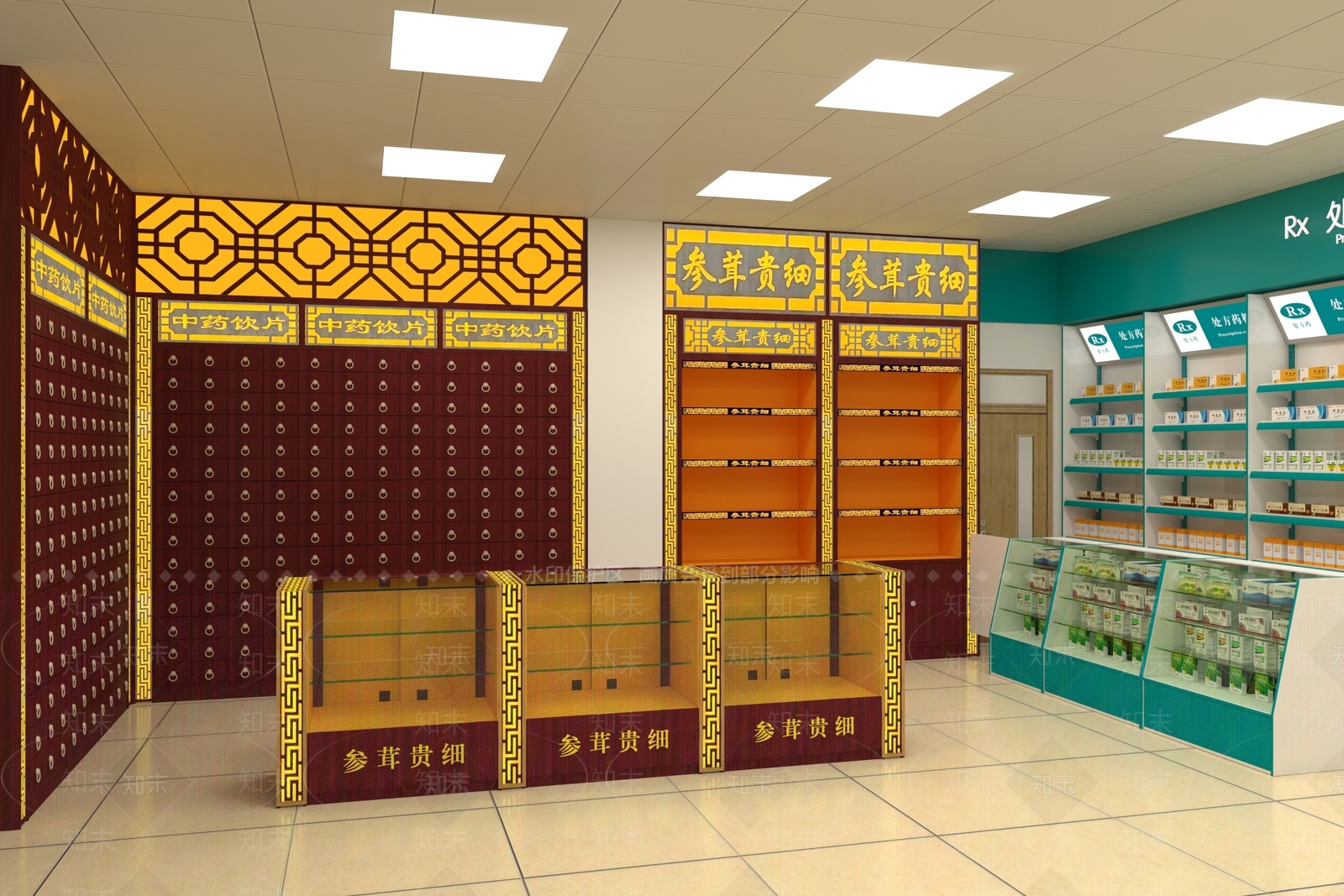现代其他店铺SU模型下载【ID:1183276770】