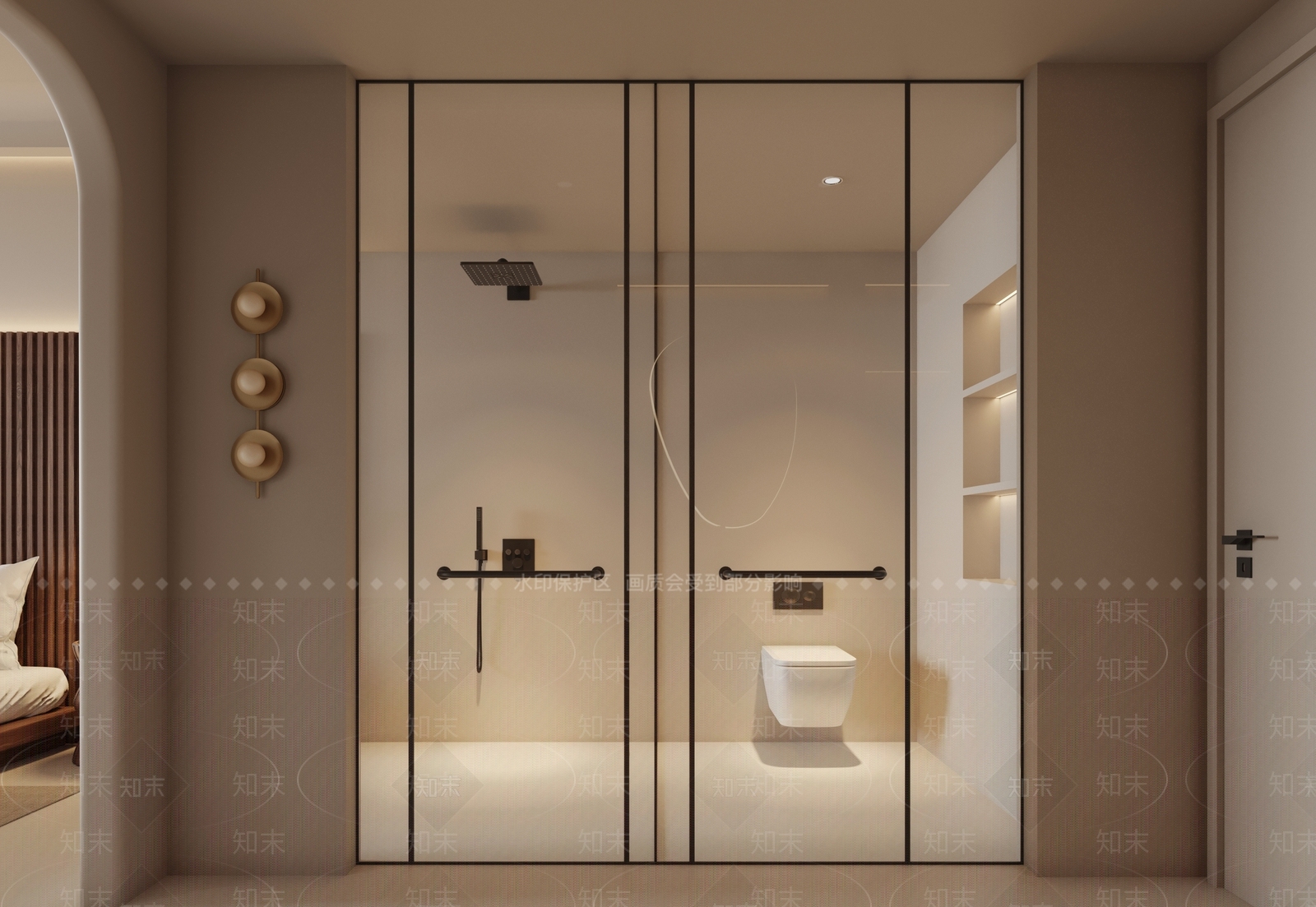 现代原木民宿3D模型下载【ID:1183280807】