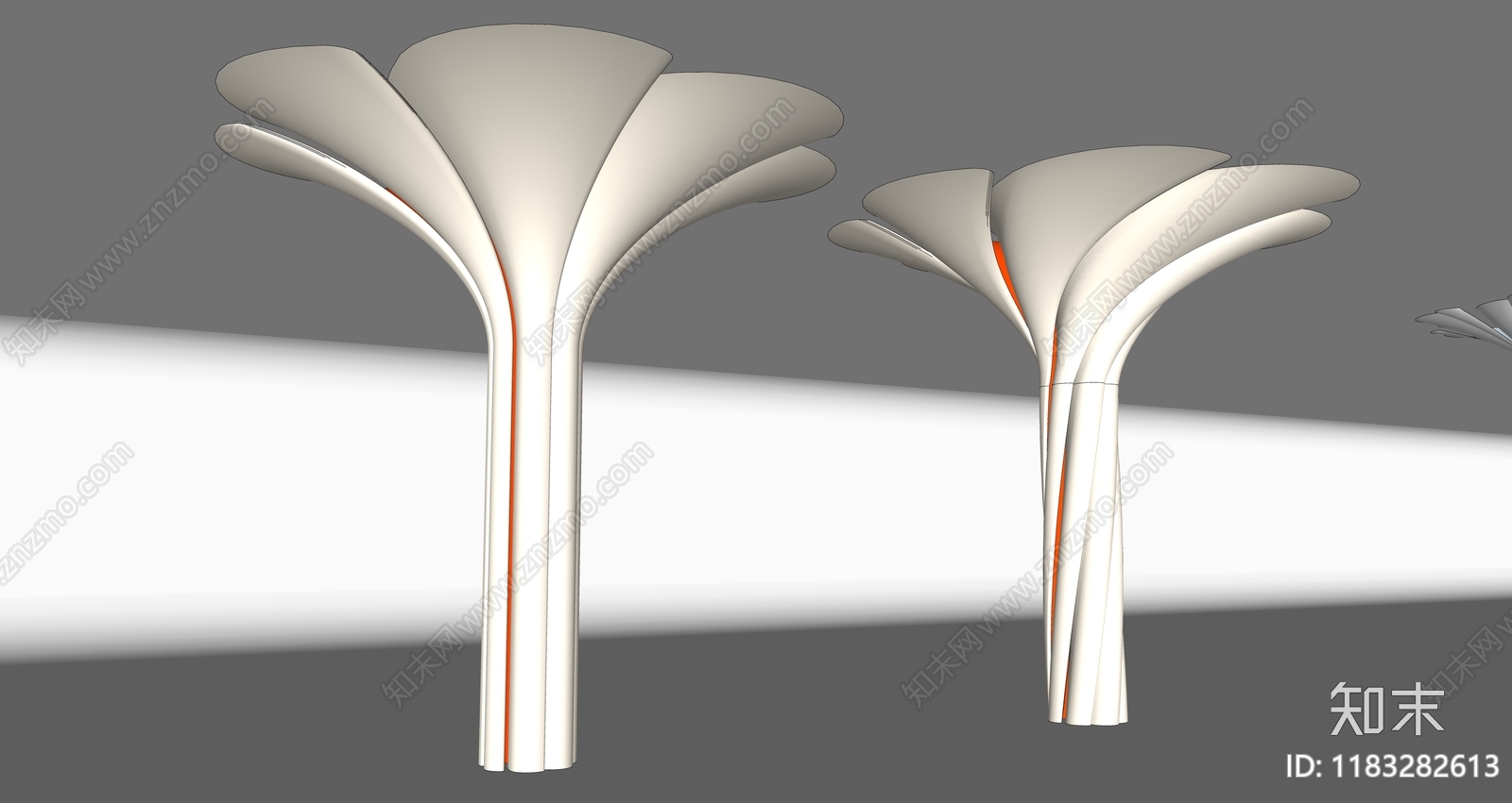 现代景观柱SU模型下载【ID:1183282613】