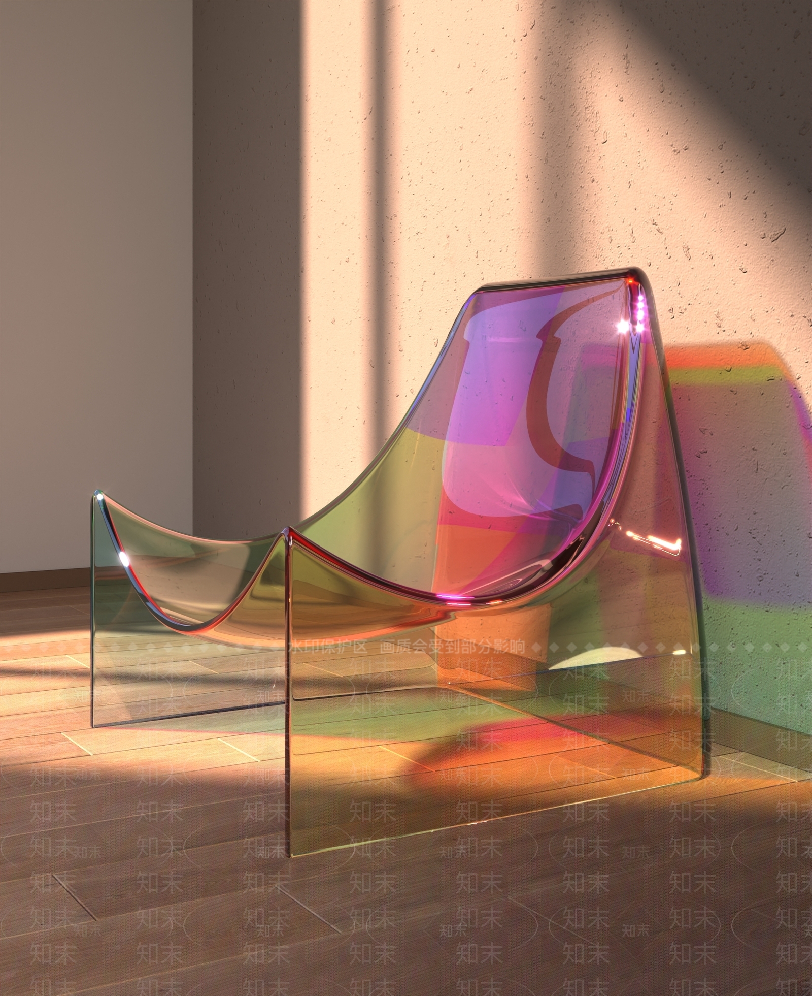 现代休闲椅3D模型下载【ID:1183282593】