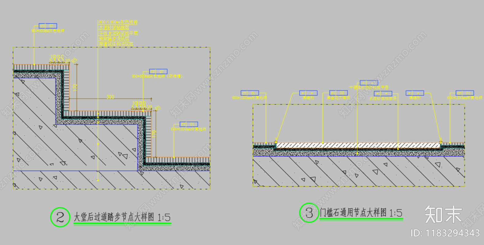 新中式中式其他节点详图cad施工图下载【ID:1183294343】