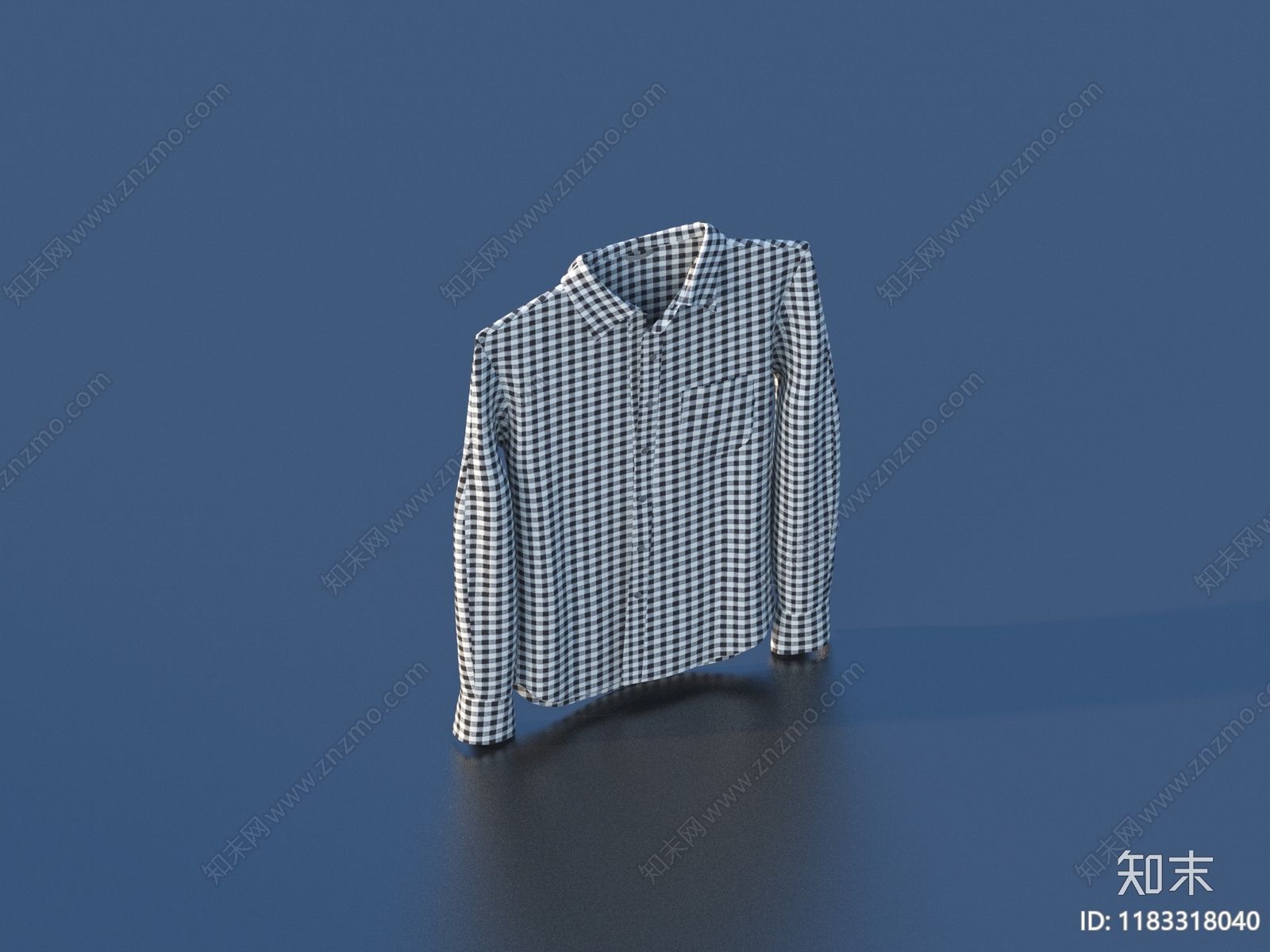 衣服3D模型下载【ID:1183318040】