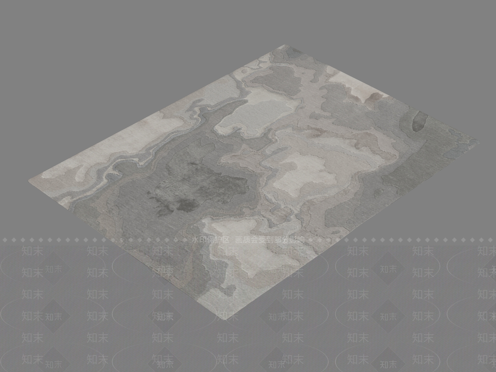现代地毯SU模型下载【ID:1183333061】