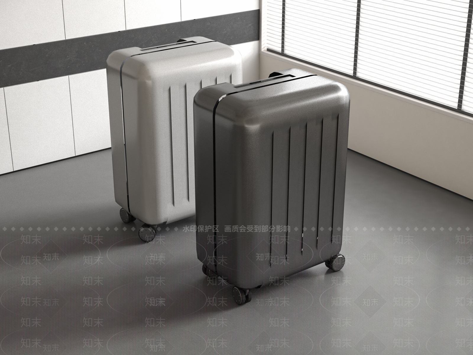 行李箱SU模型下载【ID:1183335078】
