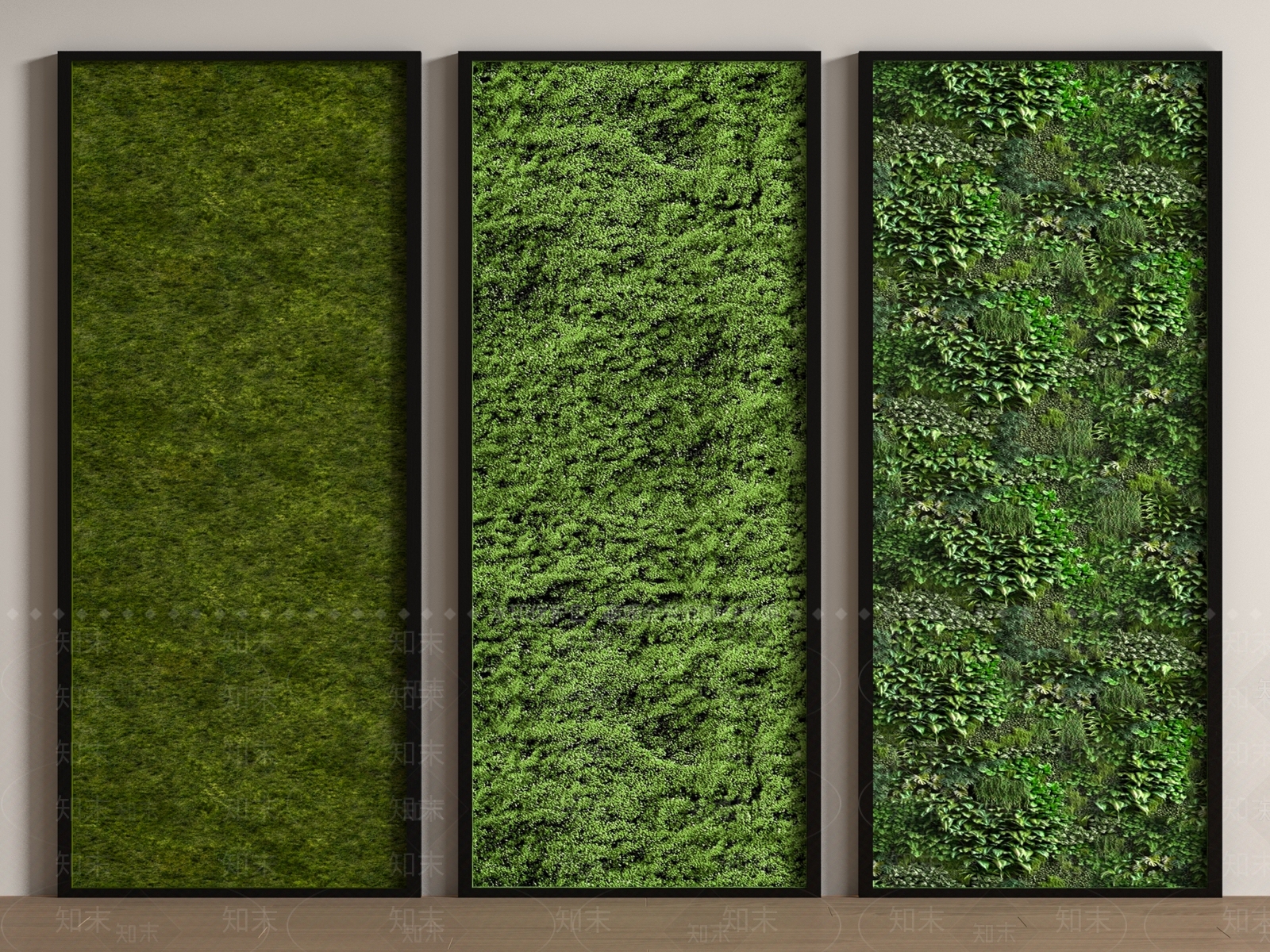 绿植墙3D模型下载【ID:1183335878】