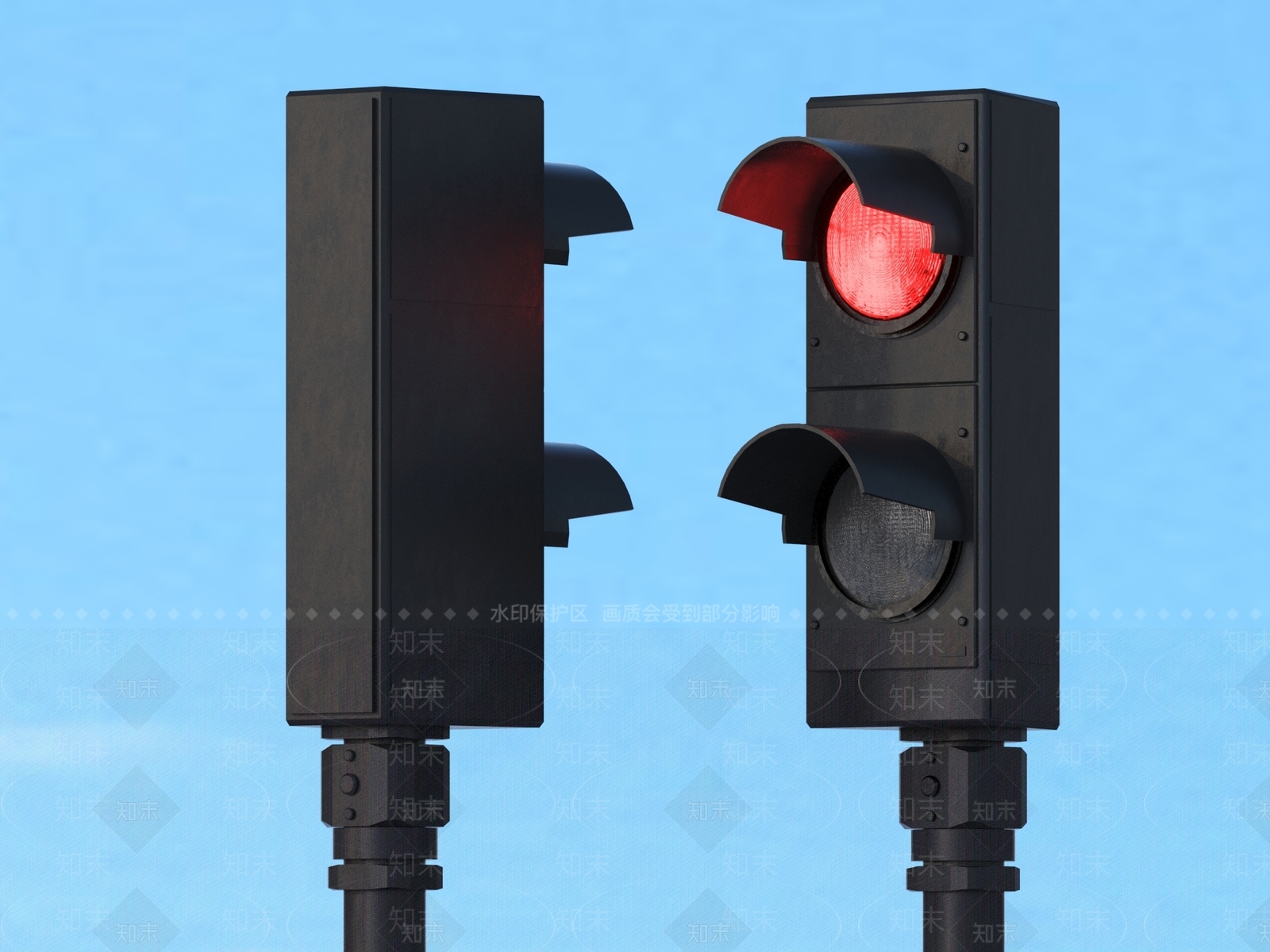 现代其他灯具3D模型下载【ID:1183336232】