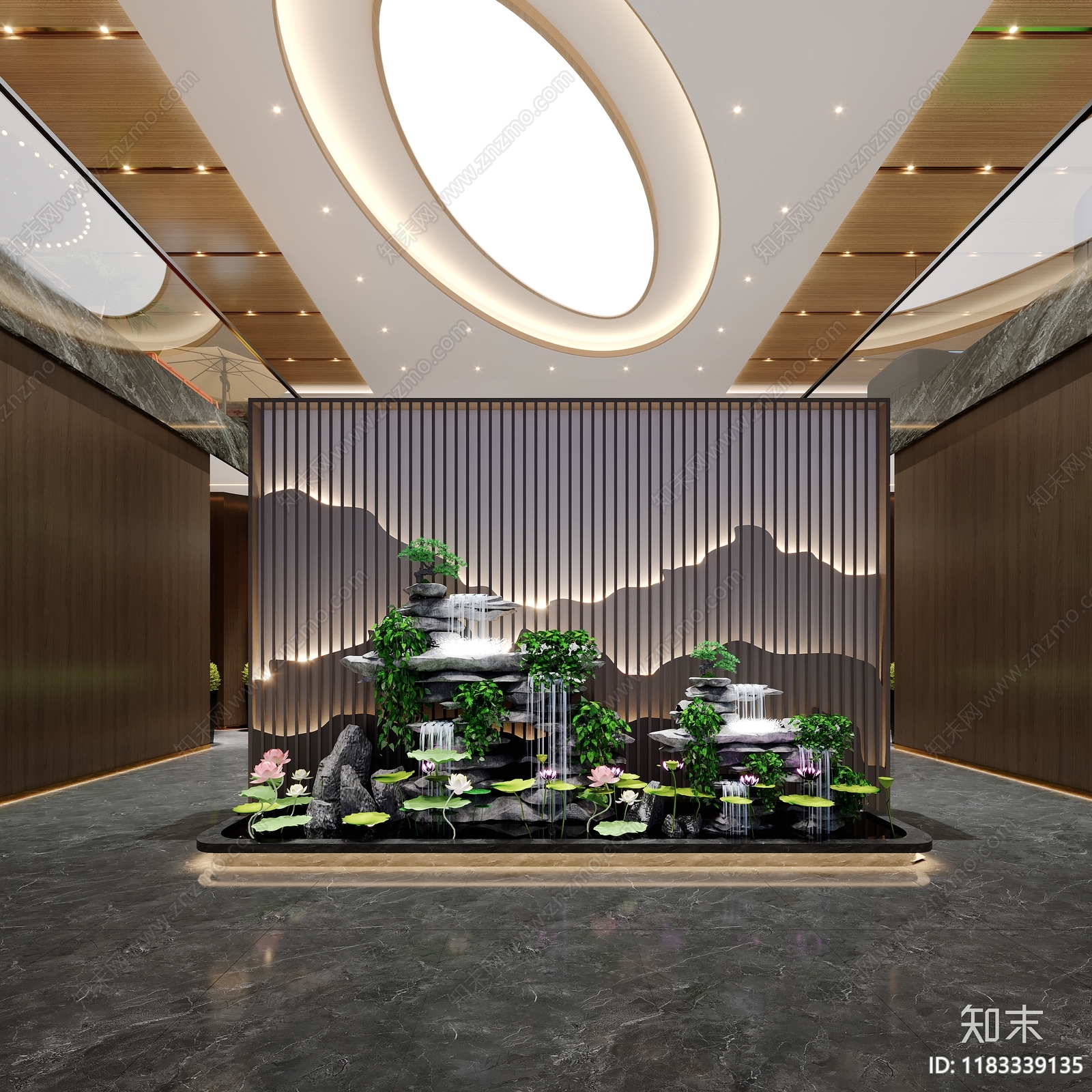 新中式棋牌室cad施工图下载【ID:1183339135】