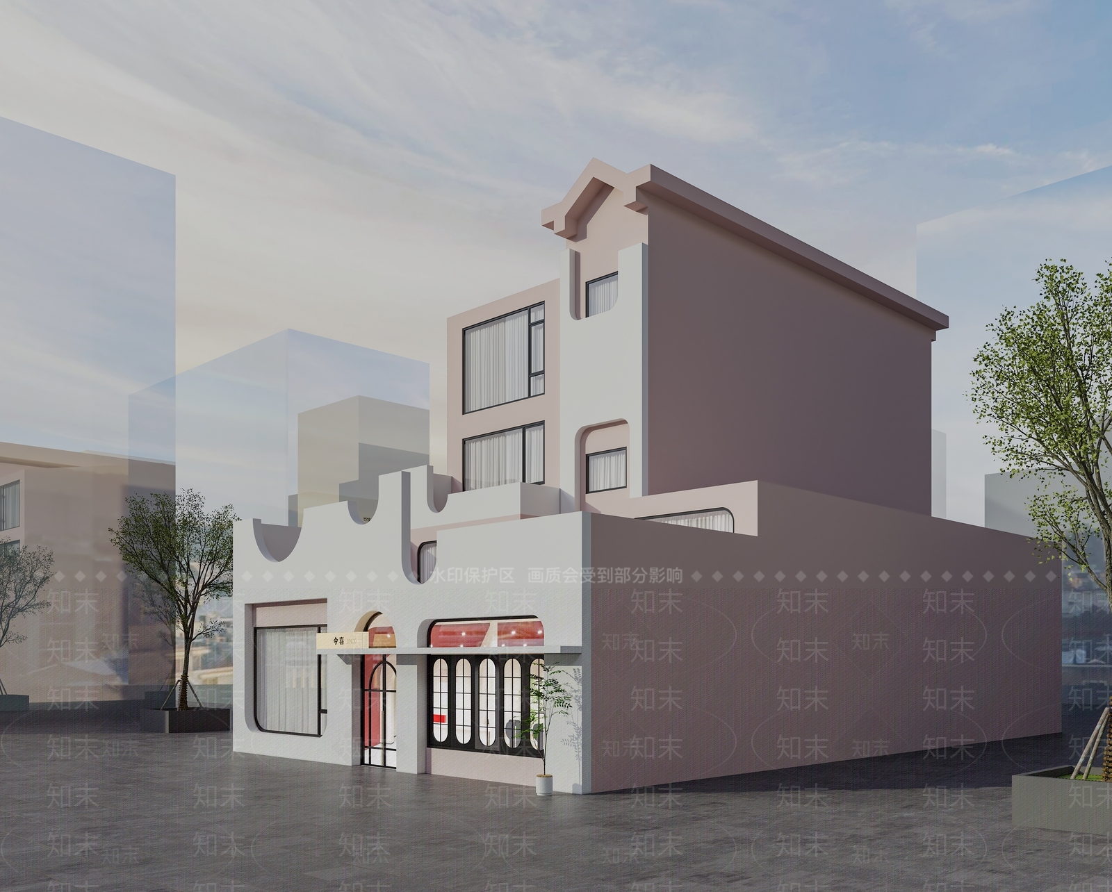侘寂民宿3D模型下载【ID:1183347619】
