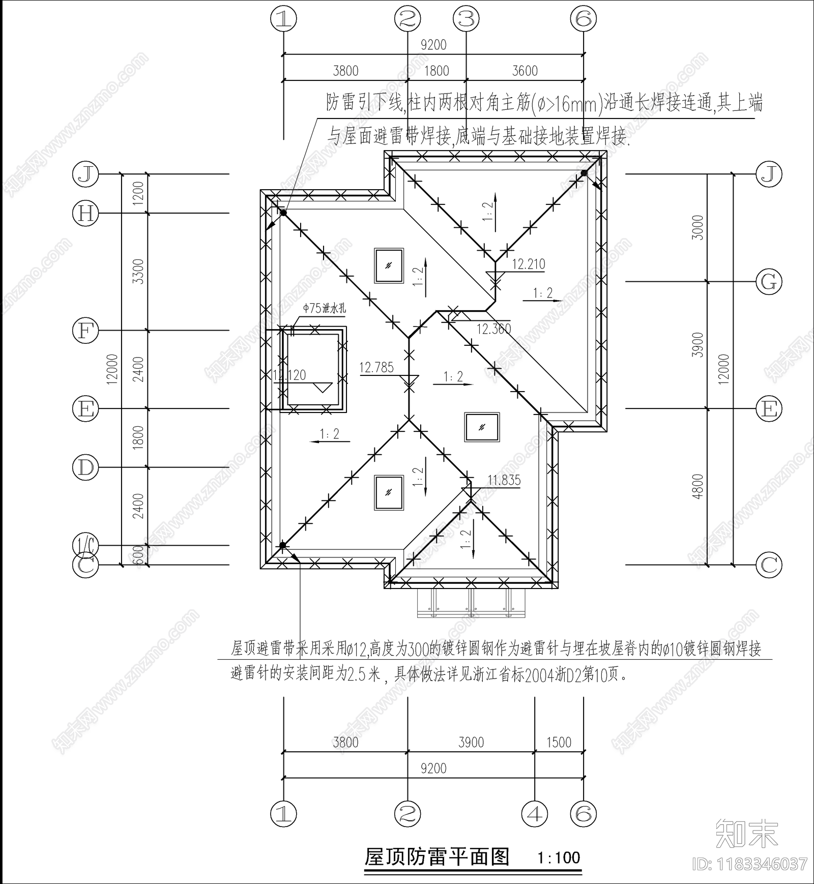 电气图cad施工图下载【ID:1183346037】