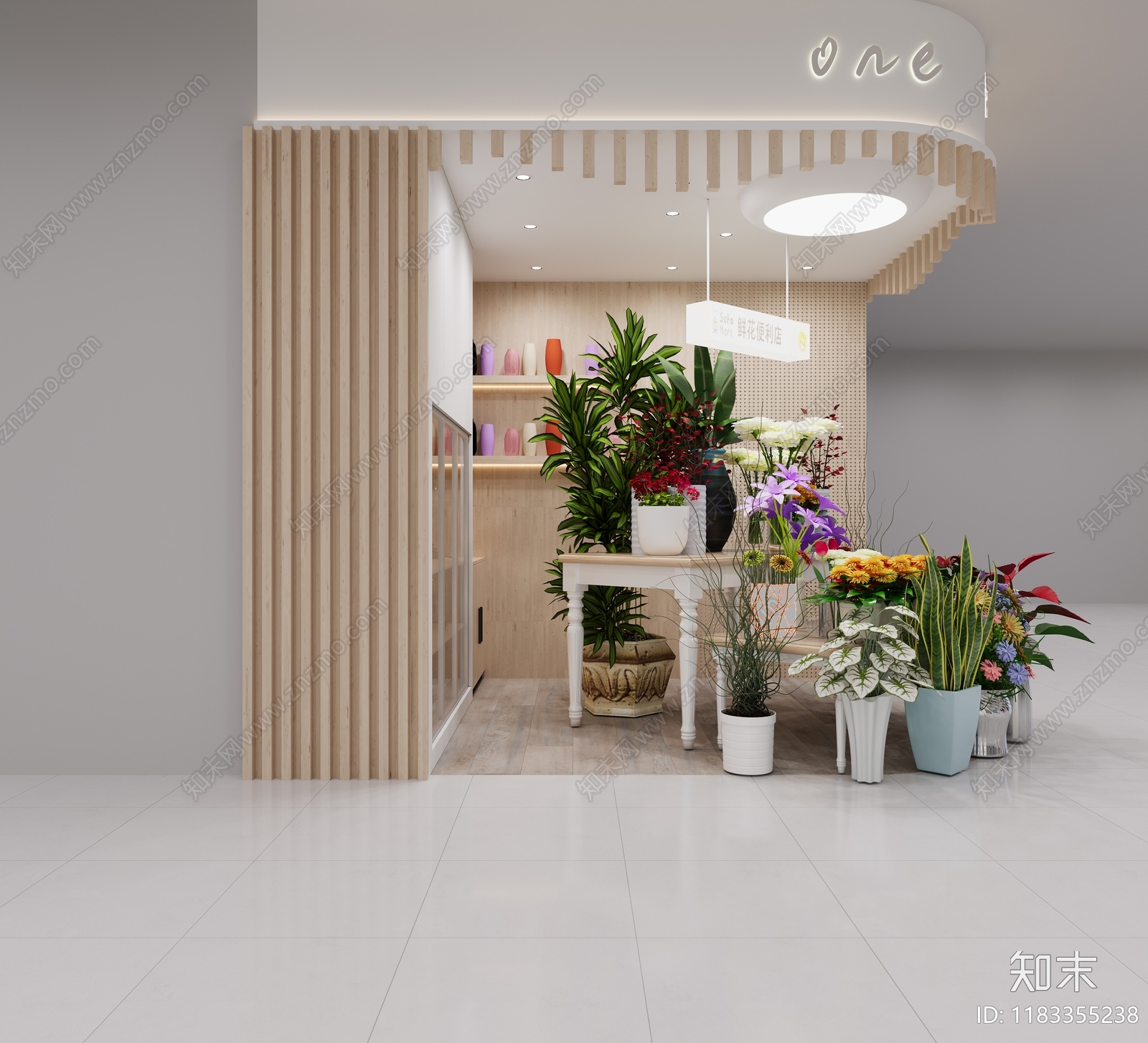 花店3D模型下载【ID:1183355238】