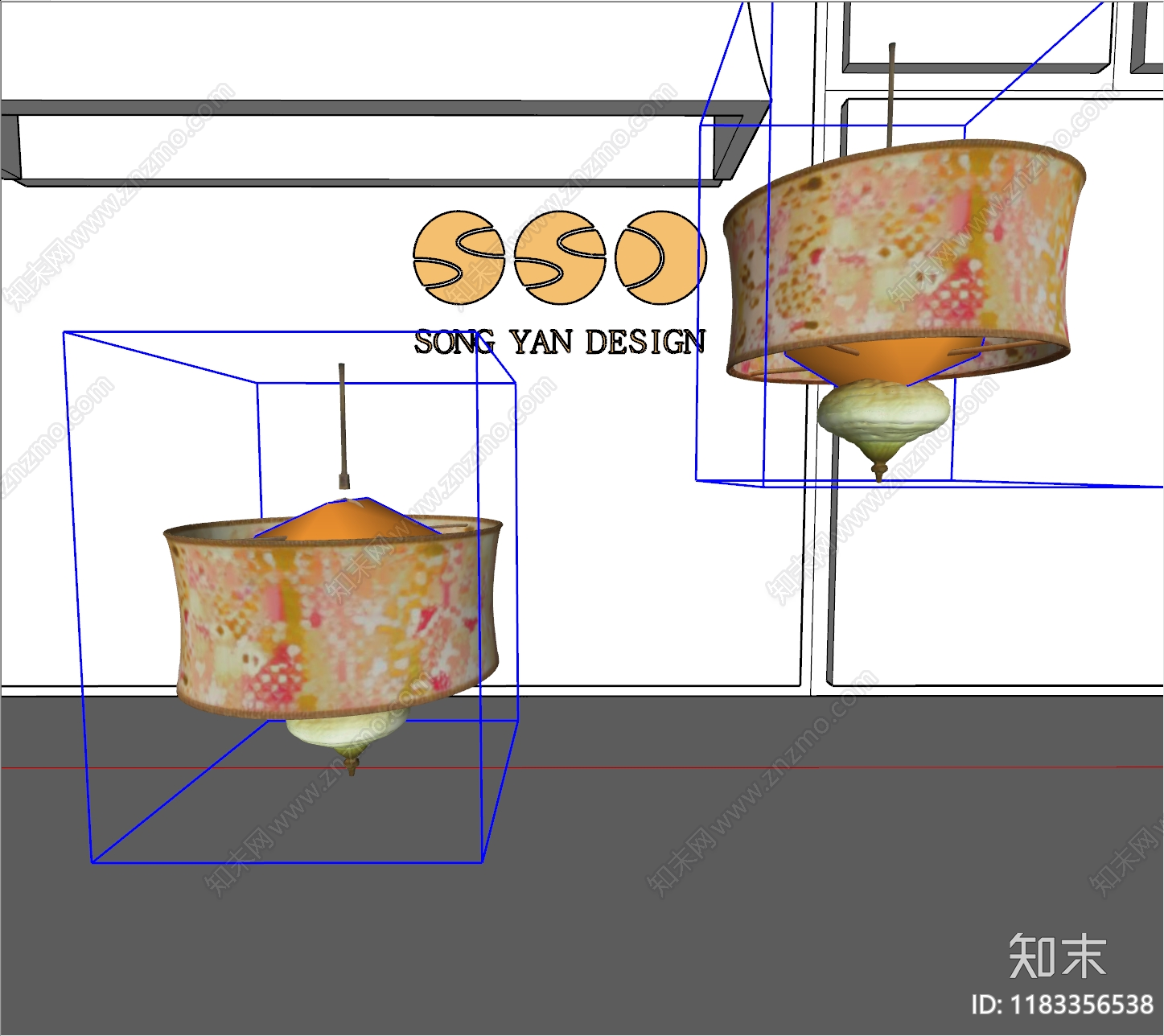 法式中古吊灯SU模型下载【ID:1183356538】