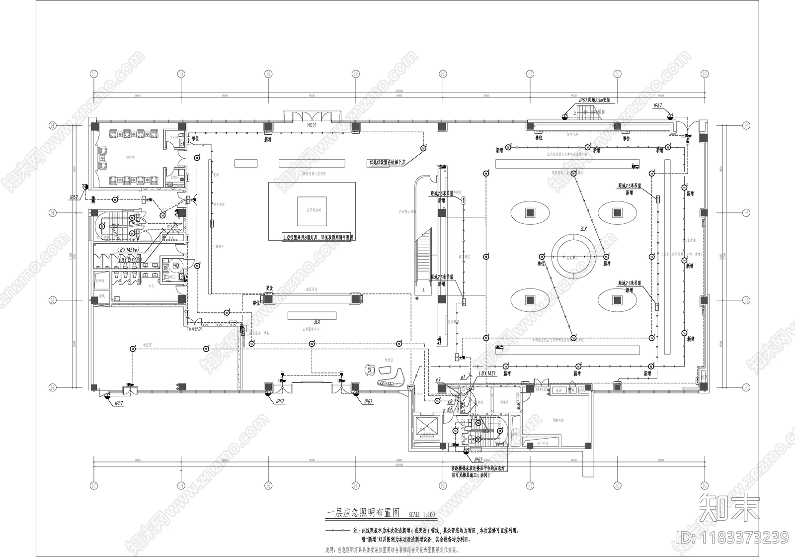 电气图cad施工图下载【ID:1183373239】