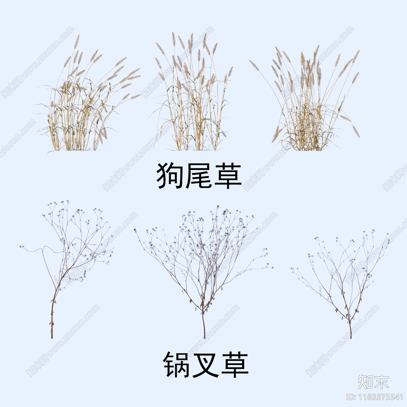 花草组合3D模型下载【ID:1183375541】