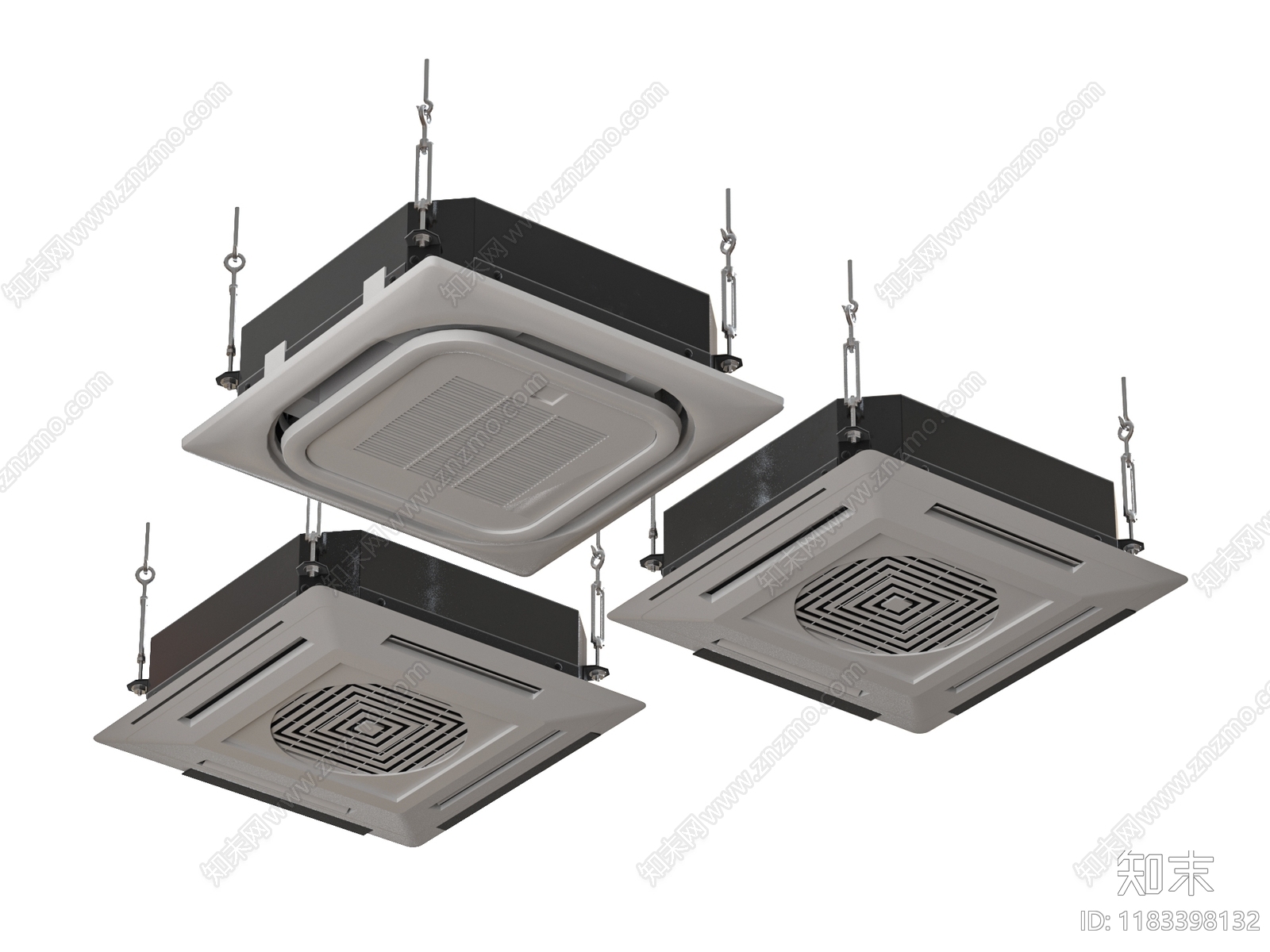 空调3D模型下载【ID:1183398132】