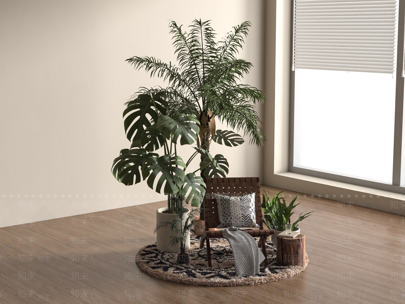 盆栽SU模型下载【ID:1183407386】