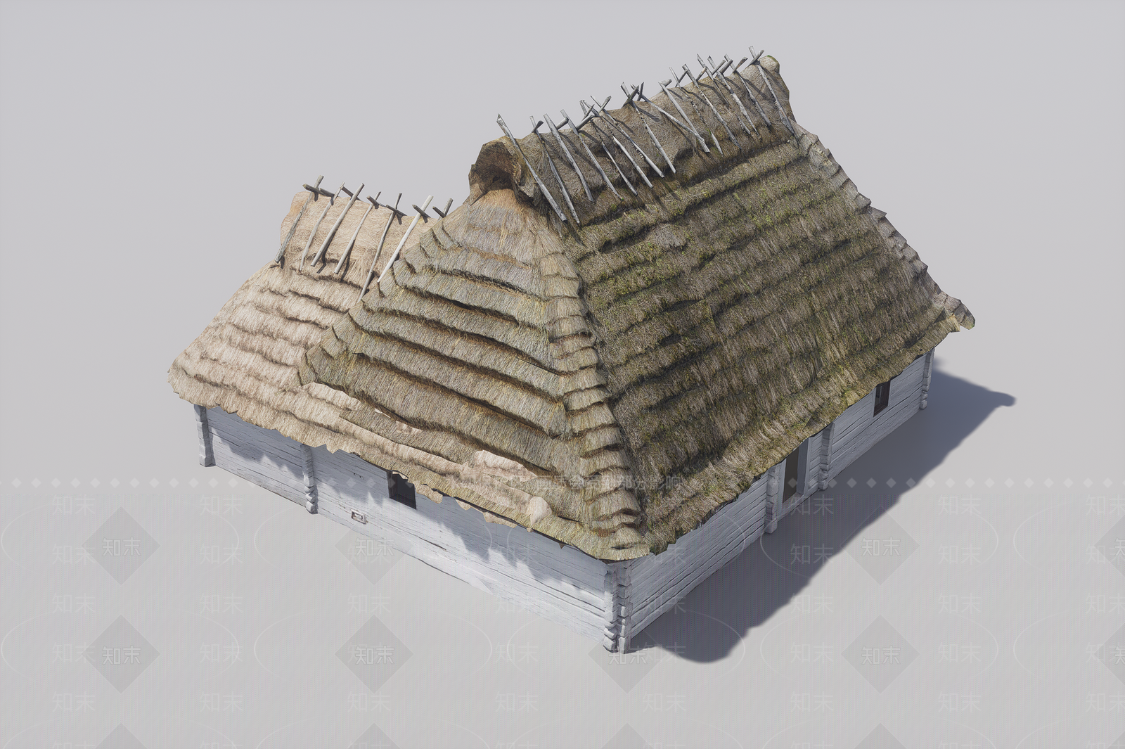 中式古建3D模型下载【ID:1183410029】