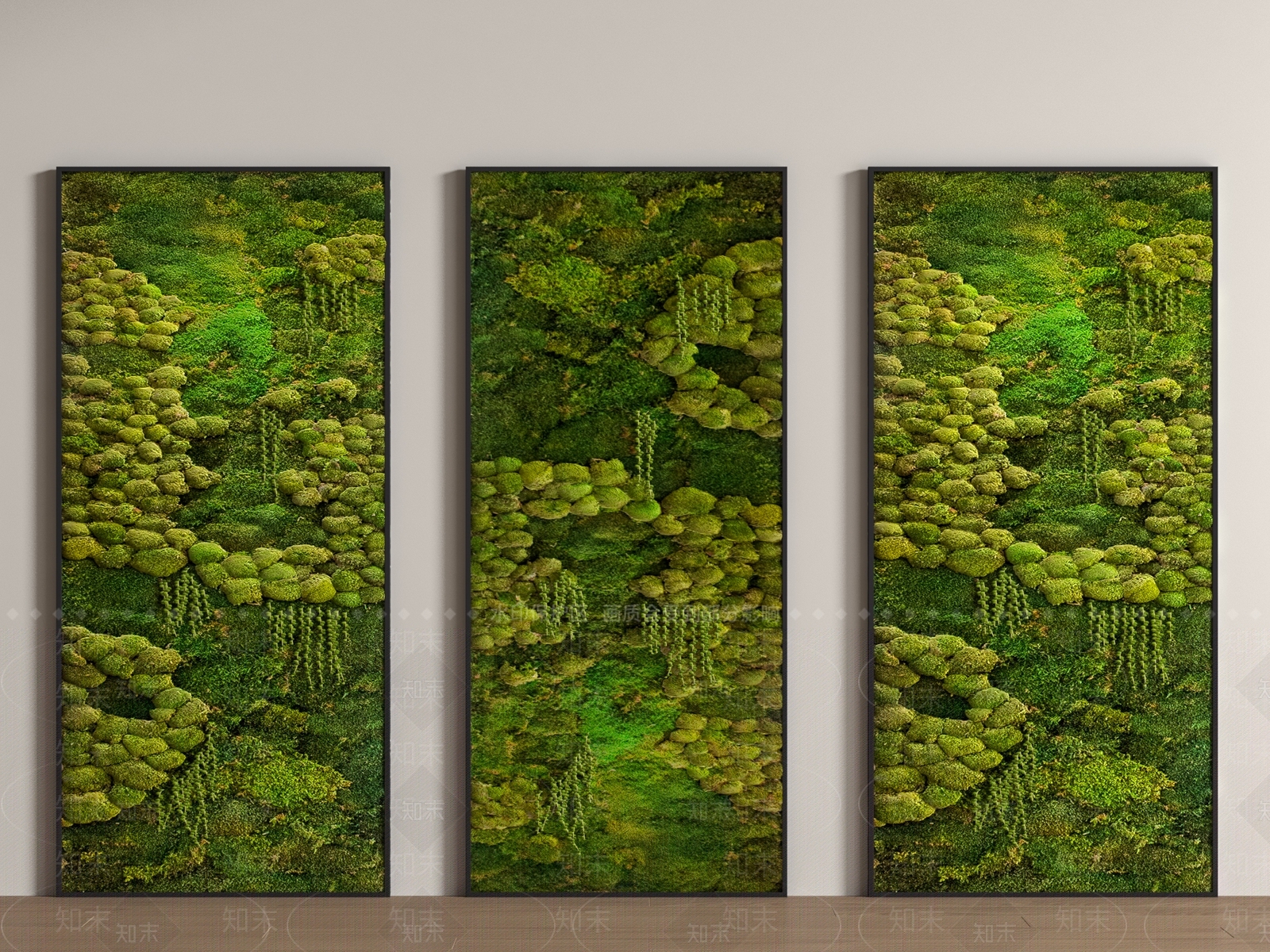 绿植墙3D模型下载【ID:1183412733】