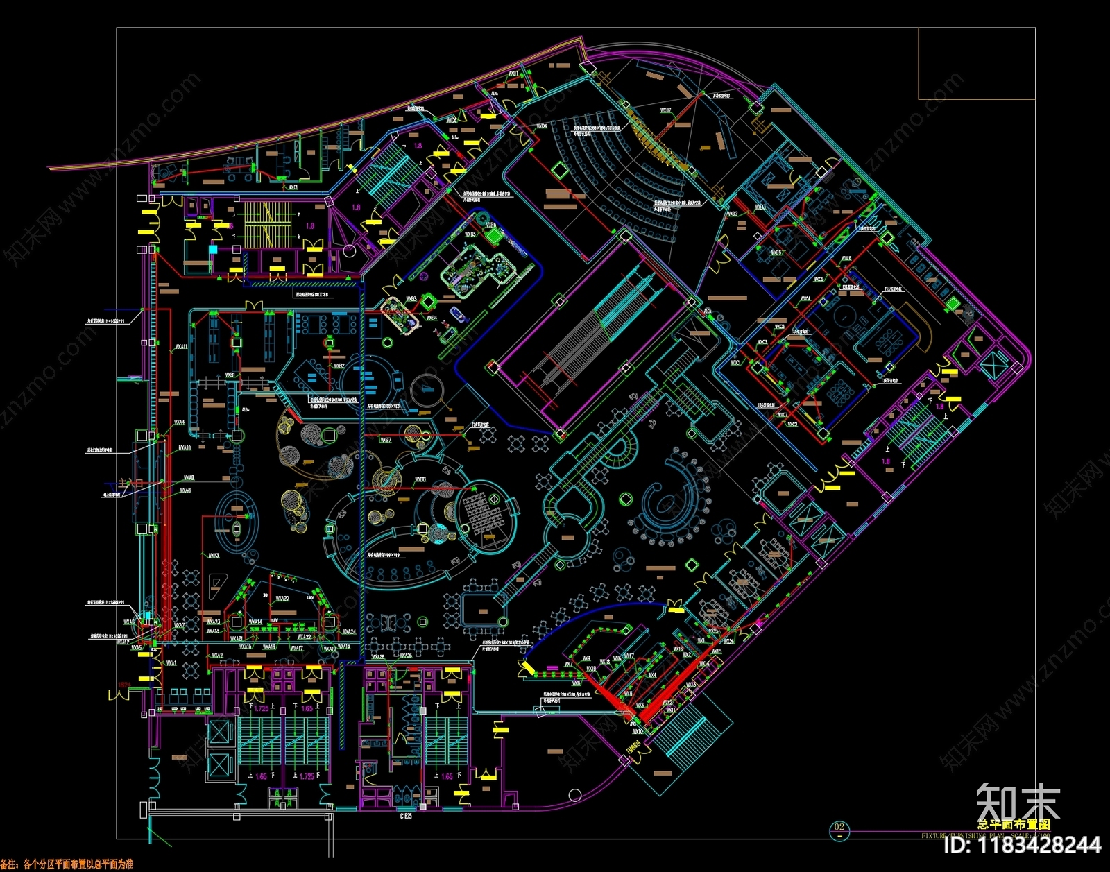 电气图cad施工图下载【ID:1183428244】