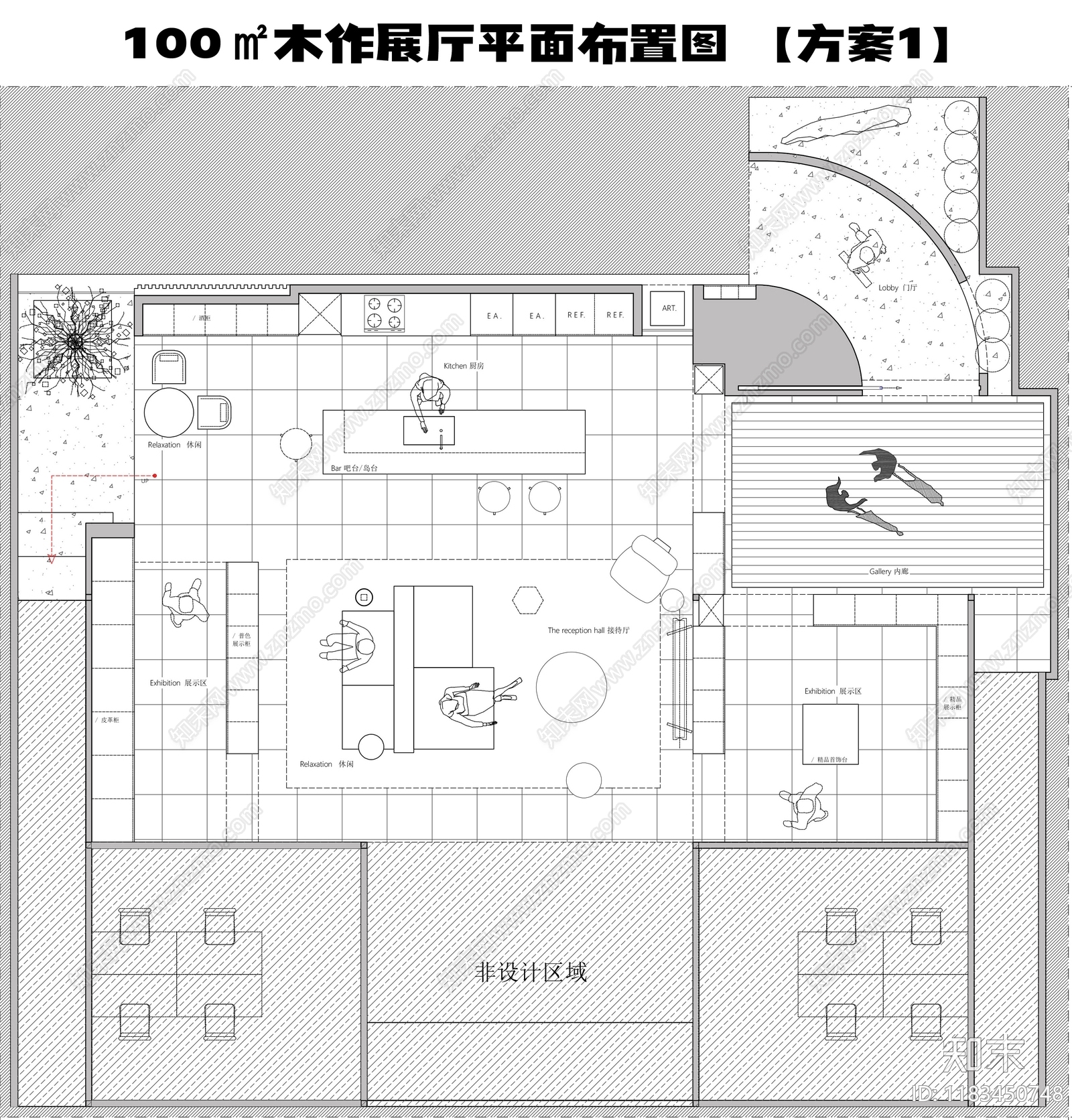 其他工装空间cad施工图下载【ID:1183450748】