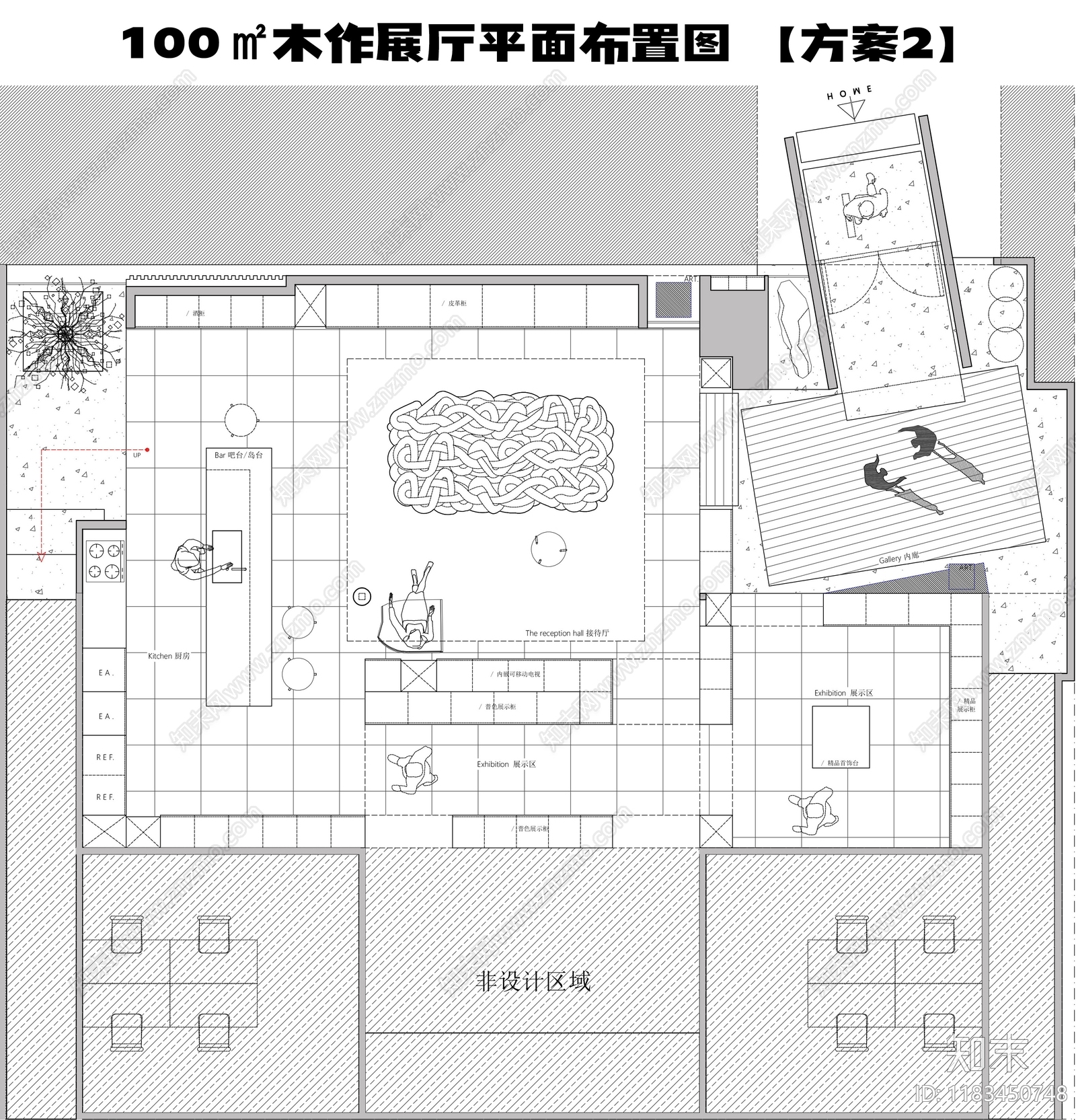 其他工装空间cad施工图下载【ID:1183450748】