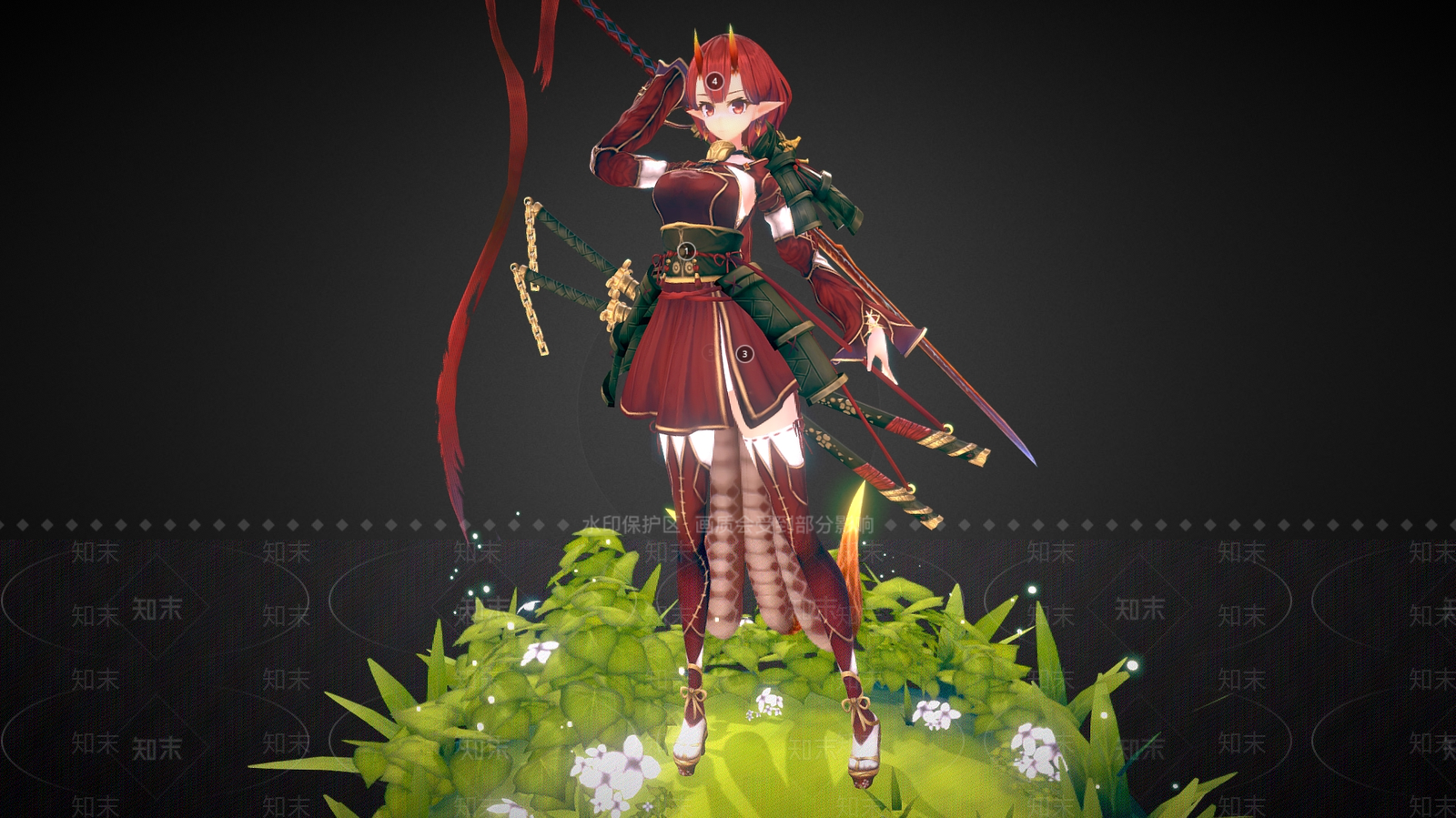 女人3D模型下载【ID:1183441882】