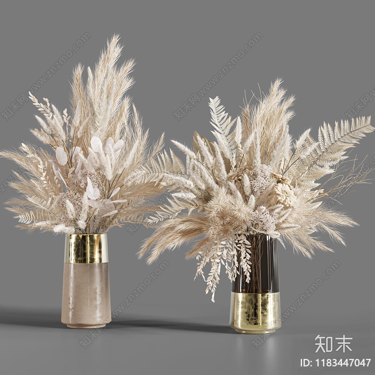 现代花艺3D模型下载【ID:1183447047】