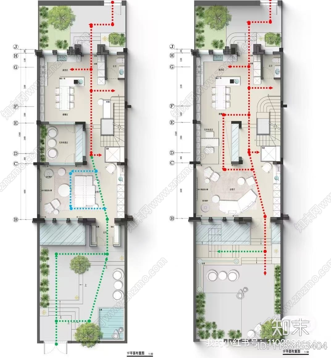 别墅cad施工图下载【ID:1183453404】