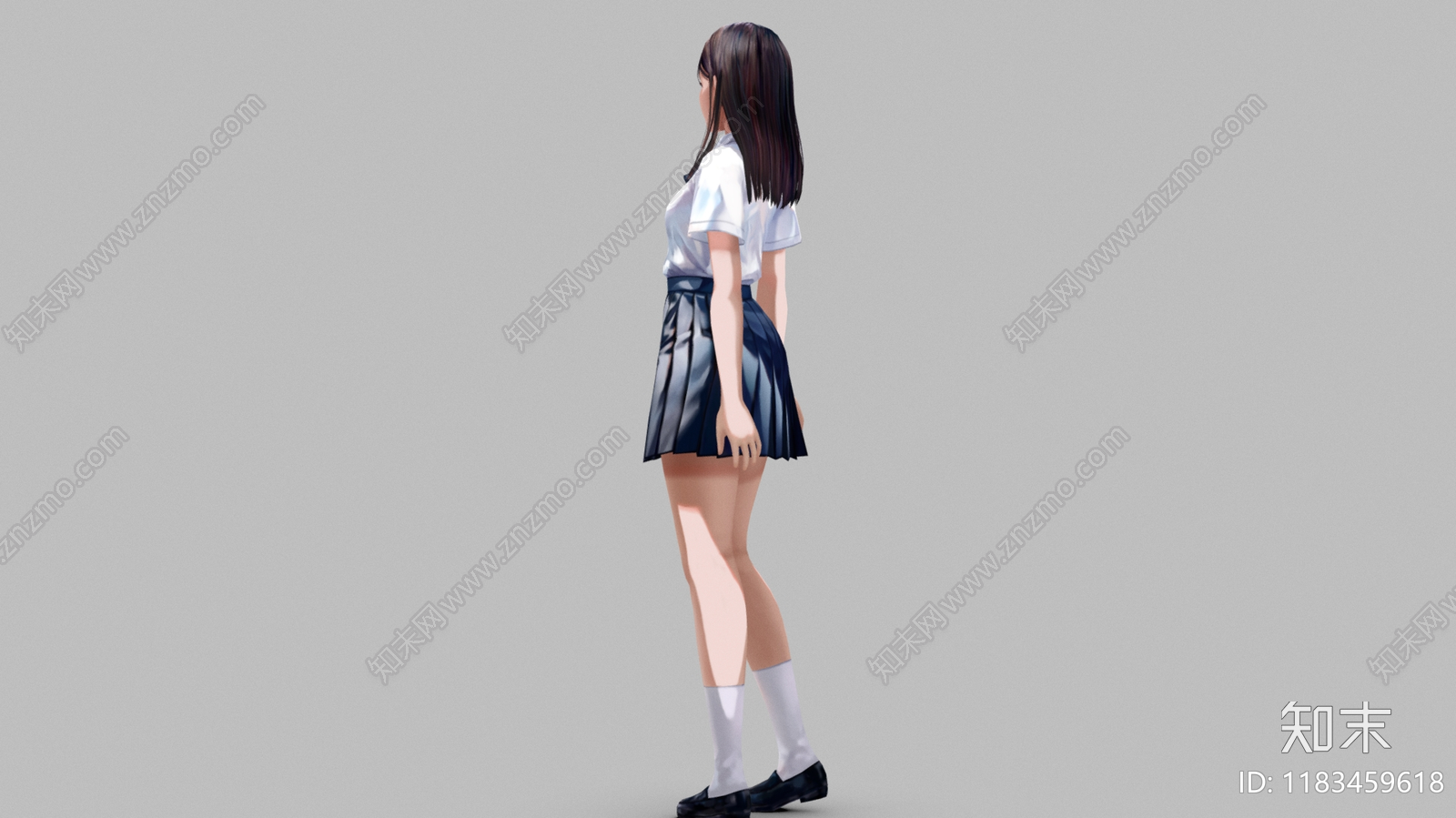 女人3D模型下载【ID:1183459618】