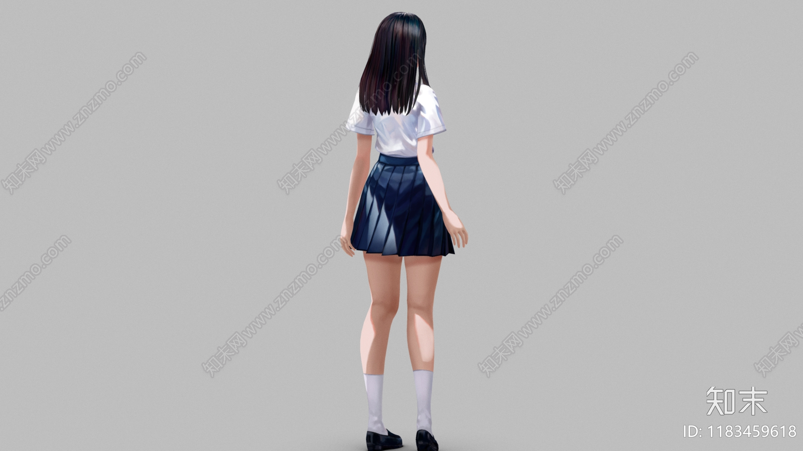 女人3D模型下载【ID:1183459618】