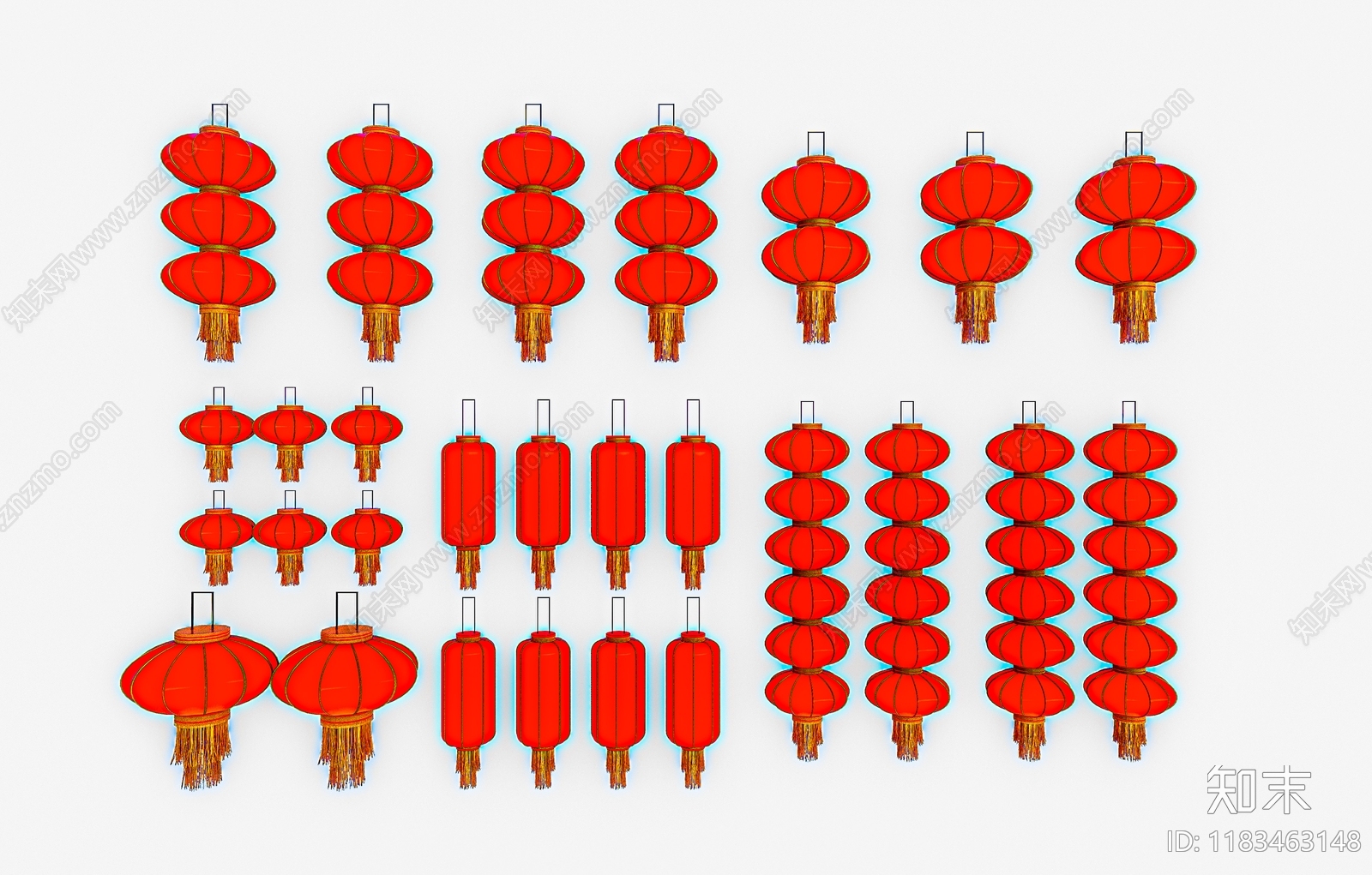 中式其他景观小品3D模型下载【ID:1183463148】