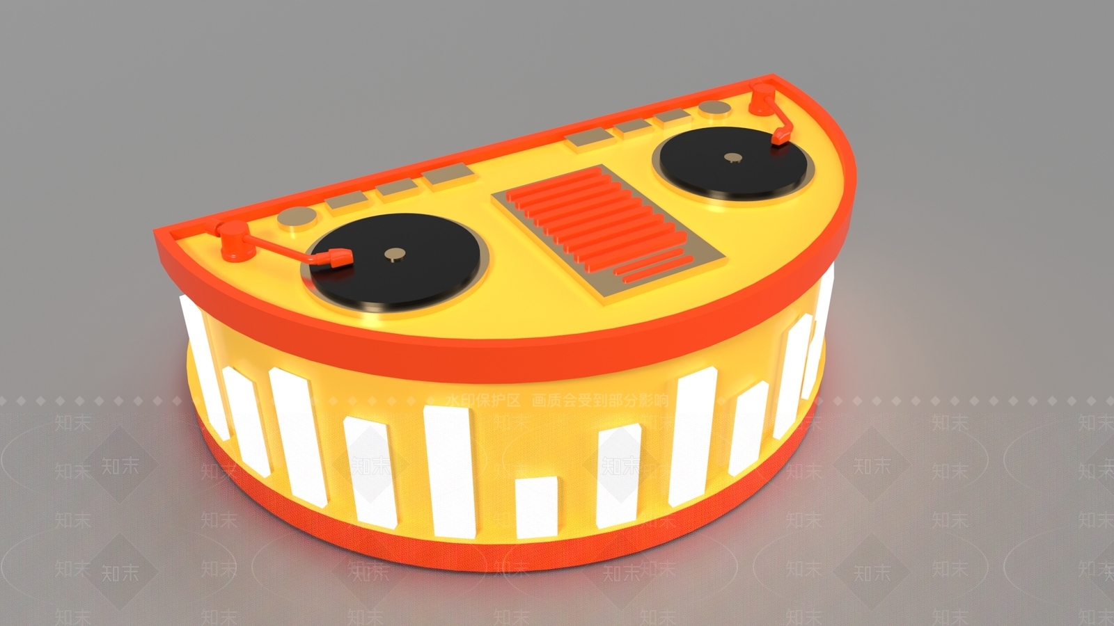 现代美陈3D模型下载【ID:1183467980】