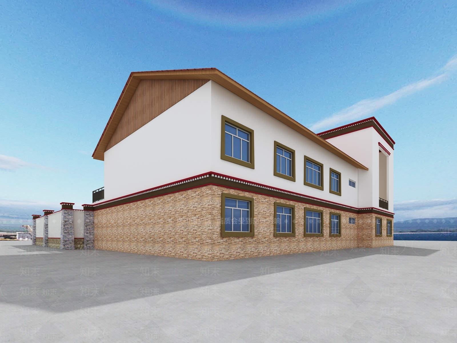 现代其他公共建筑3D模型下载【ID:1183482862】