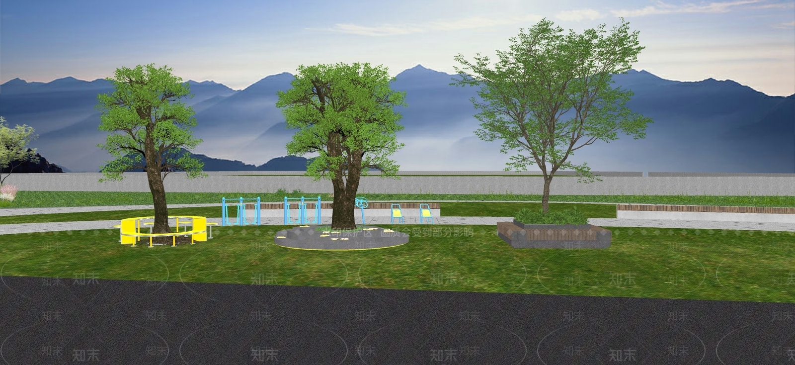 乔木SU模型下载【ID:1183483685】