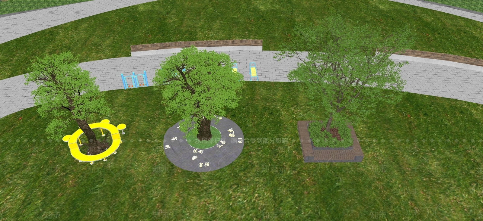 乔木SU模型下载【ID:1183483685】