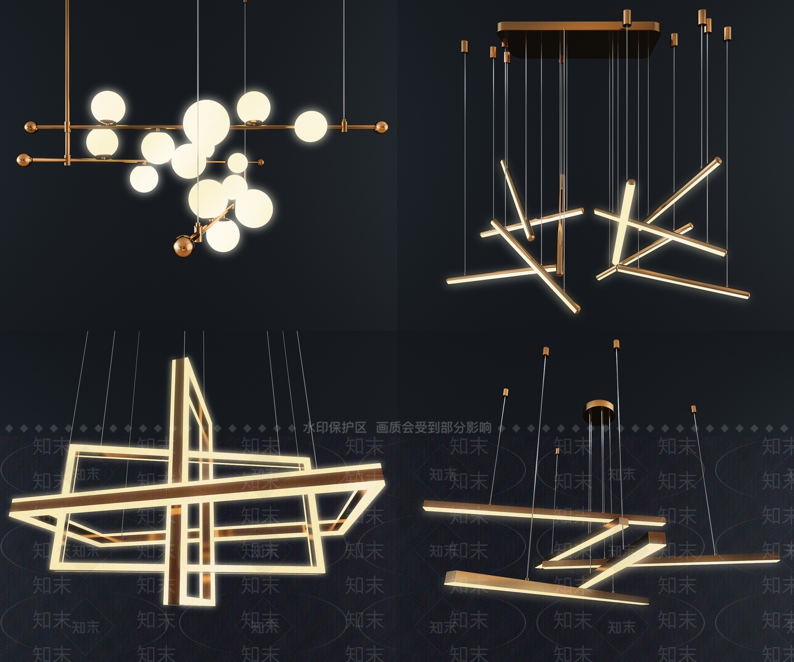现代封闭式厨房3D模型下载【ID:1185517578】