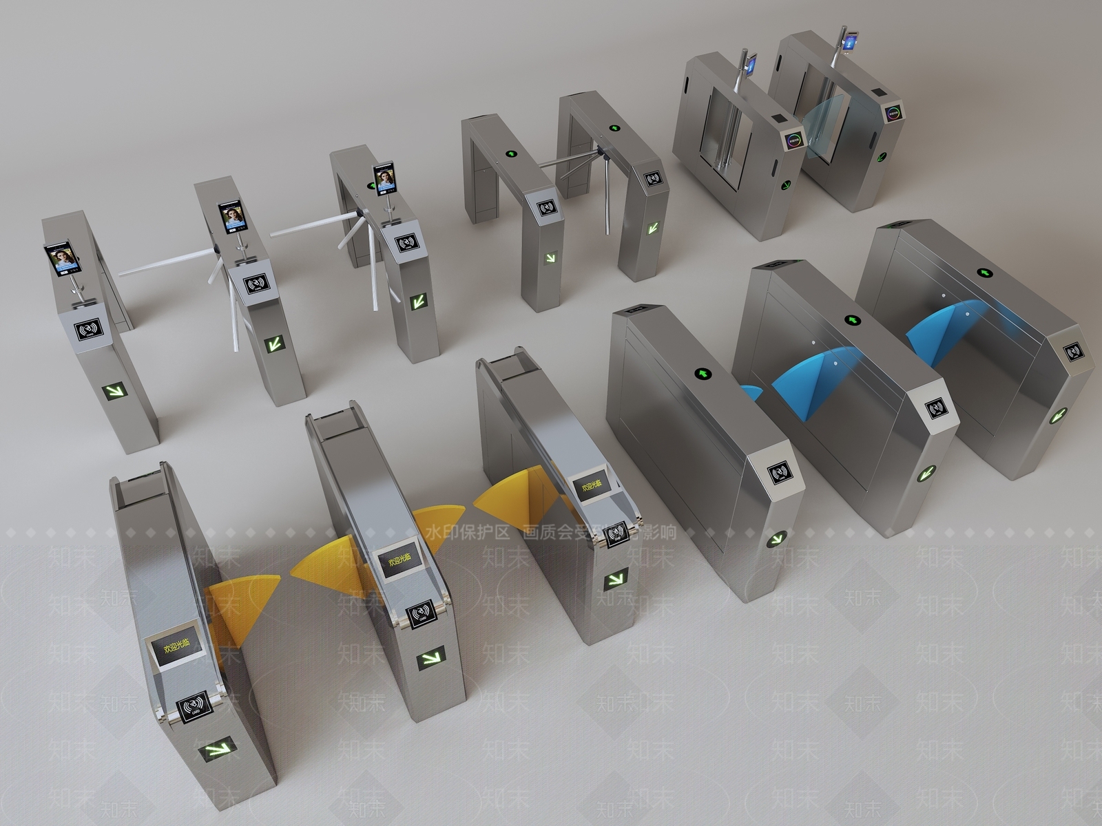 公用器材3D模型下载【ID:1183493944】