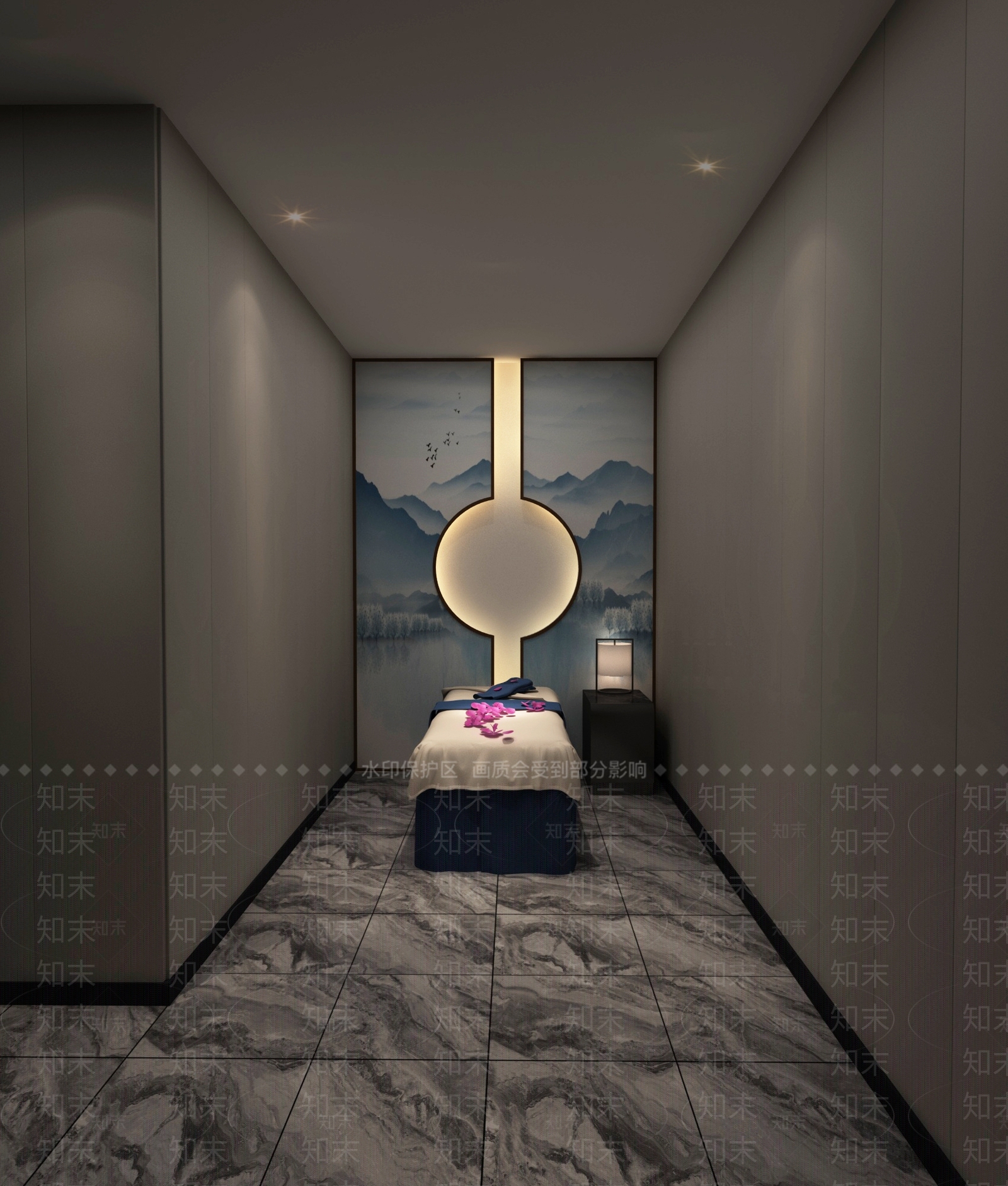 新中式足浴店3D模型下载【ID:1183509855】