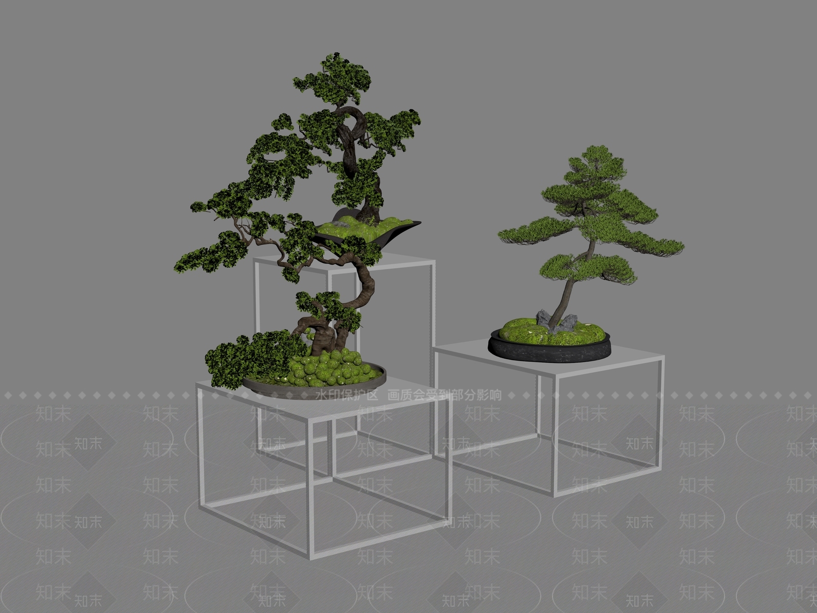 盆栽SU模型下载【ID:1183514567】