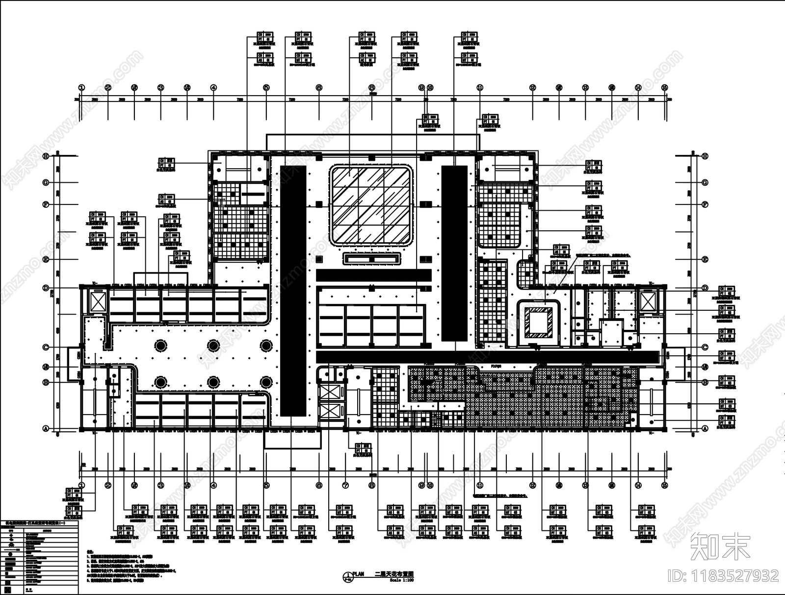 现代新中式医院cad施工图下载【ID:1183527932】