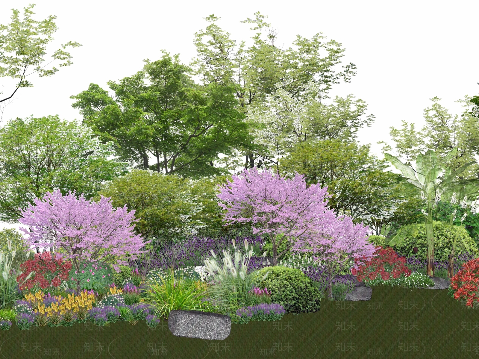 灌木SU模型下载【ID:1183530204】