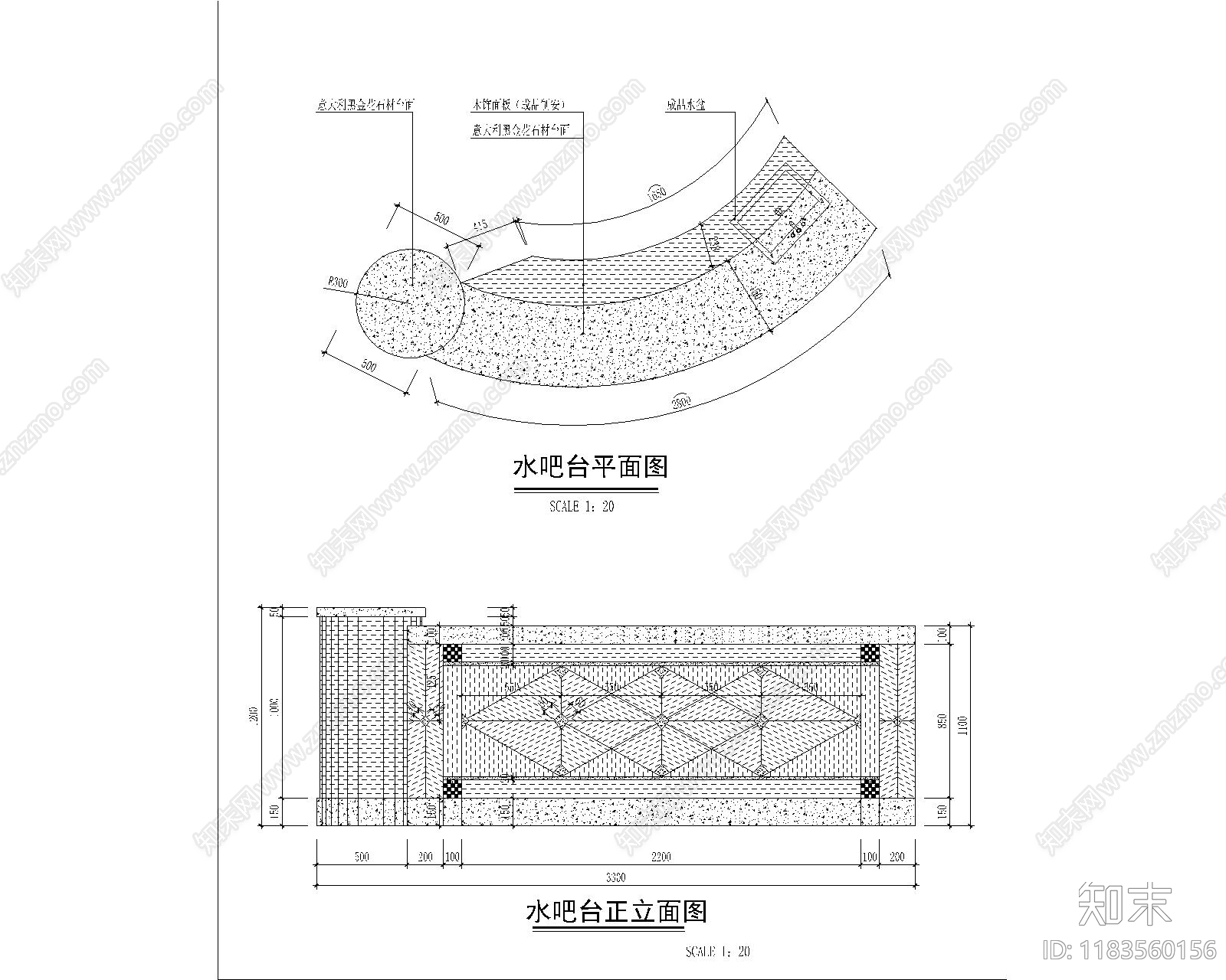 现代综合家具图库cad施工图下载【ID:1183560156】