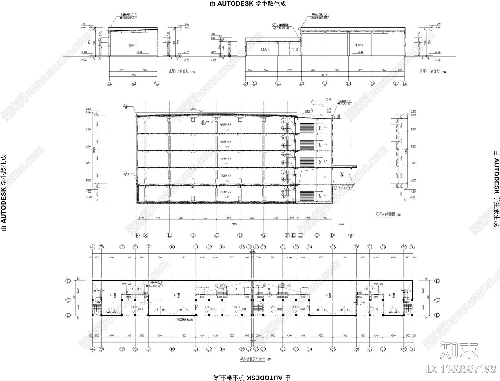 现代其他建筑cad施工图下载【ID:1183587198】