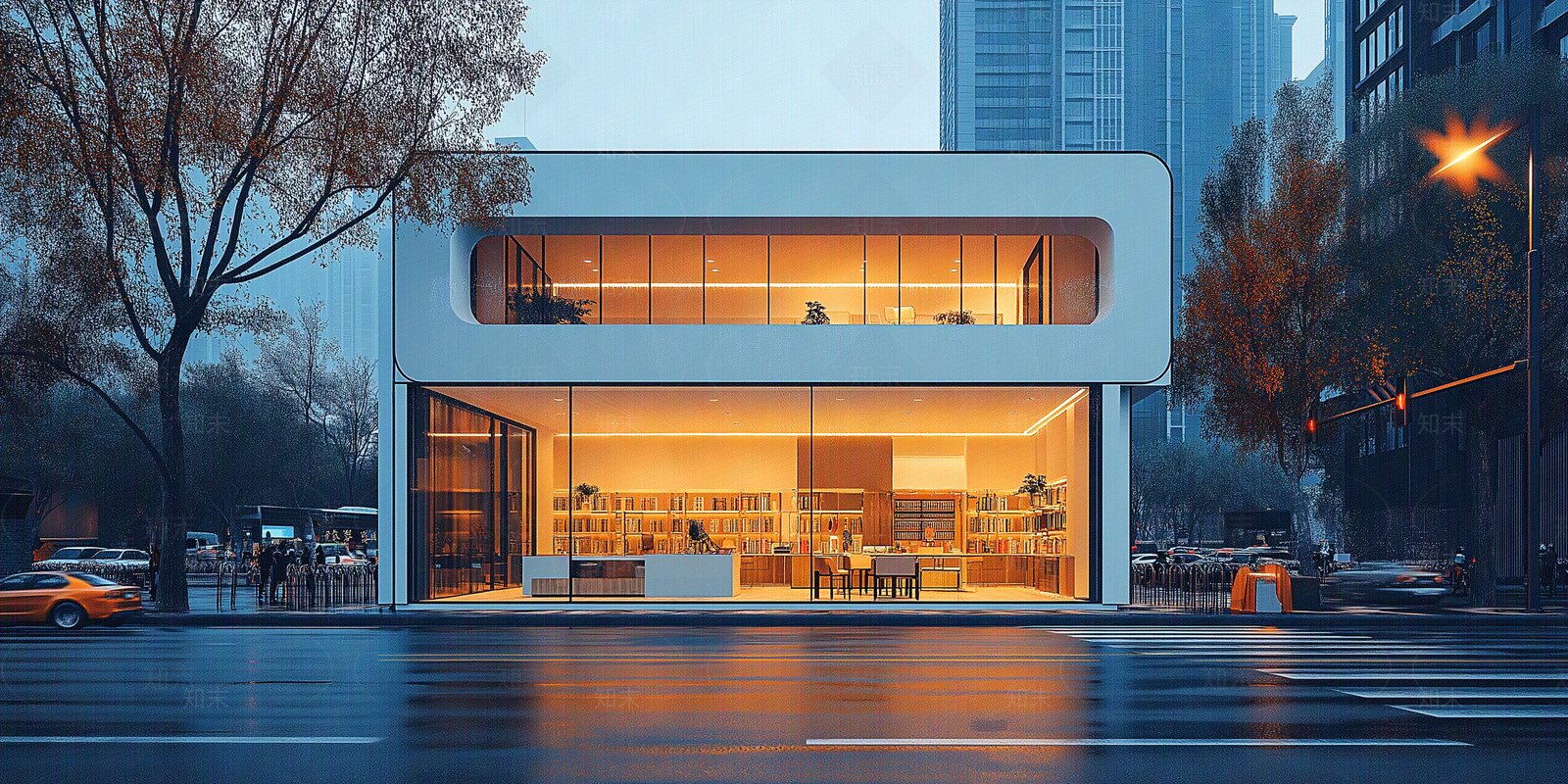 街道外景贴图材质精品下载_VRay贴图_知末网