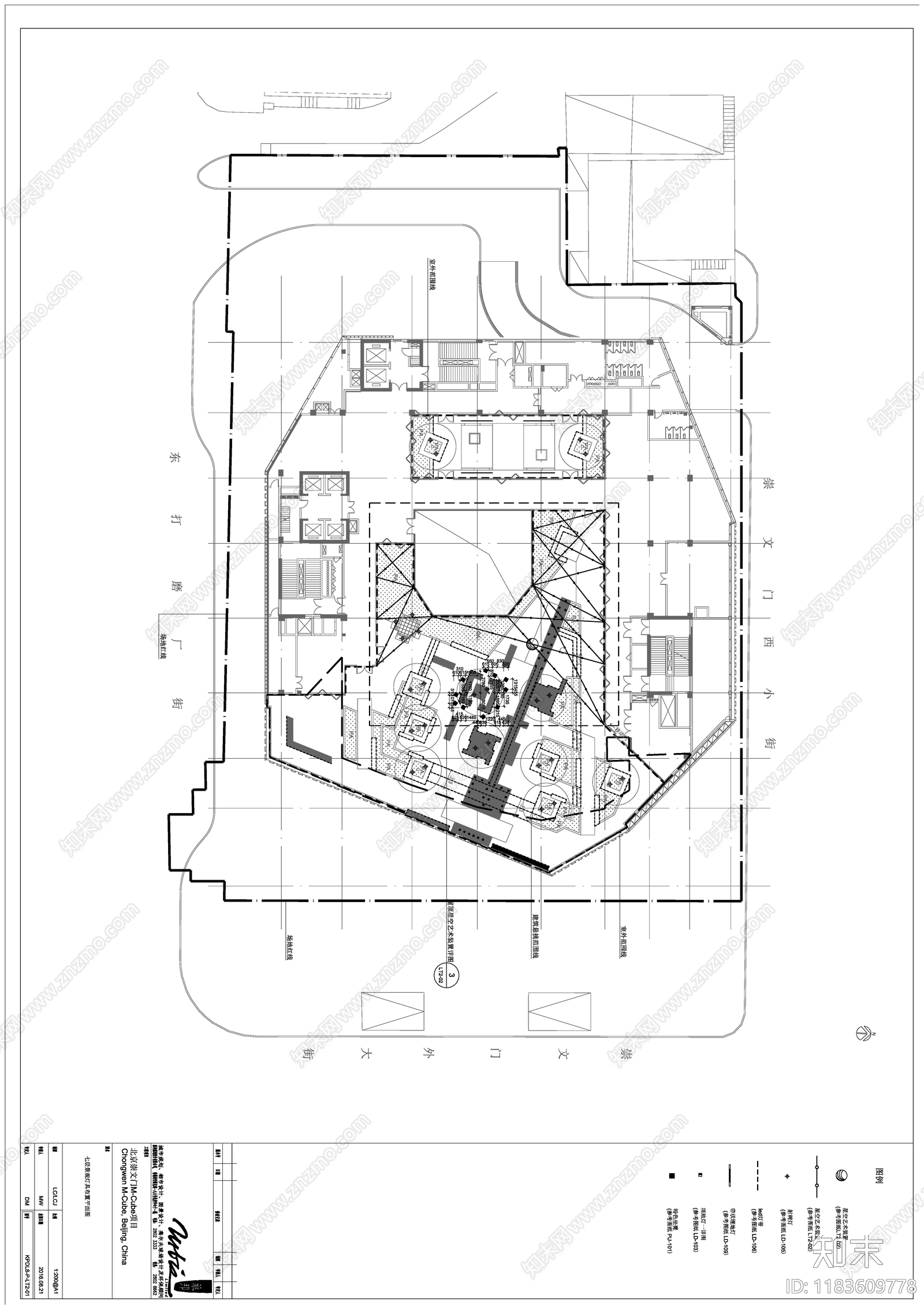 现代商业景观cad施工图下载【ID:1183609778】