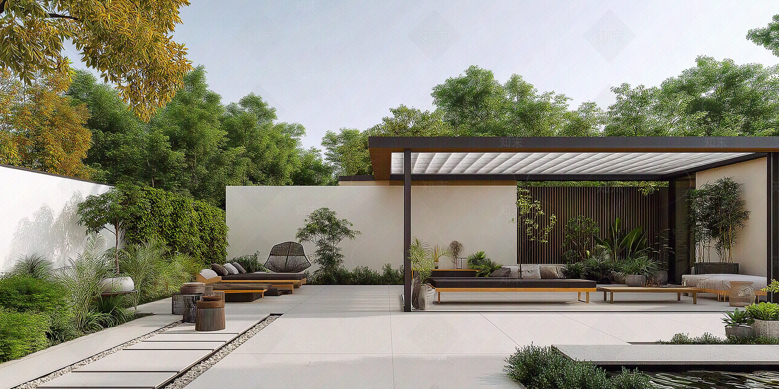 现代其它外景贴图下载【ID:1183612619】