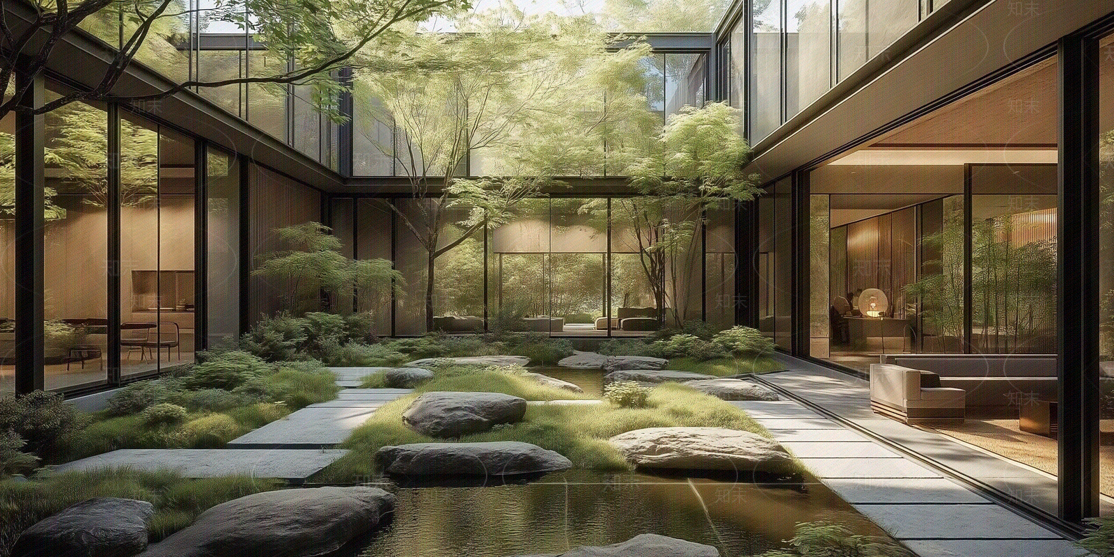 现代其它外景贴图下载【ID:1183616822】