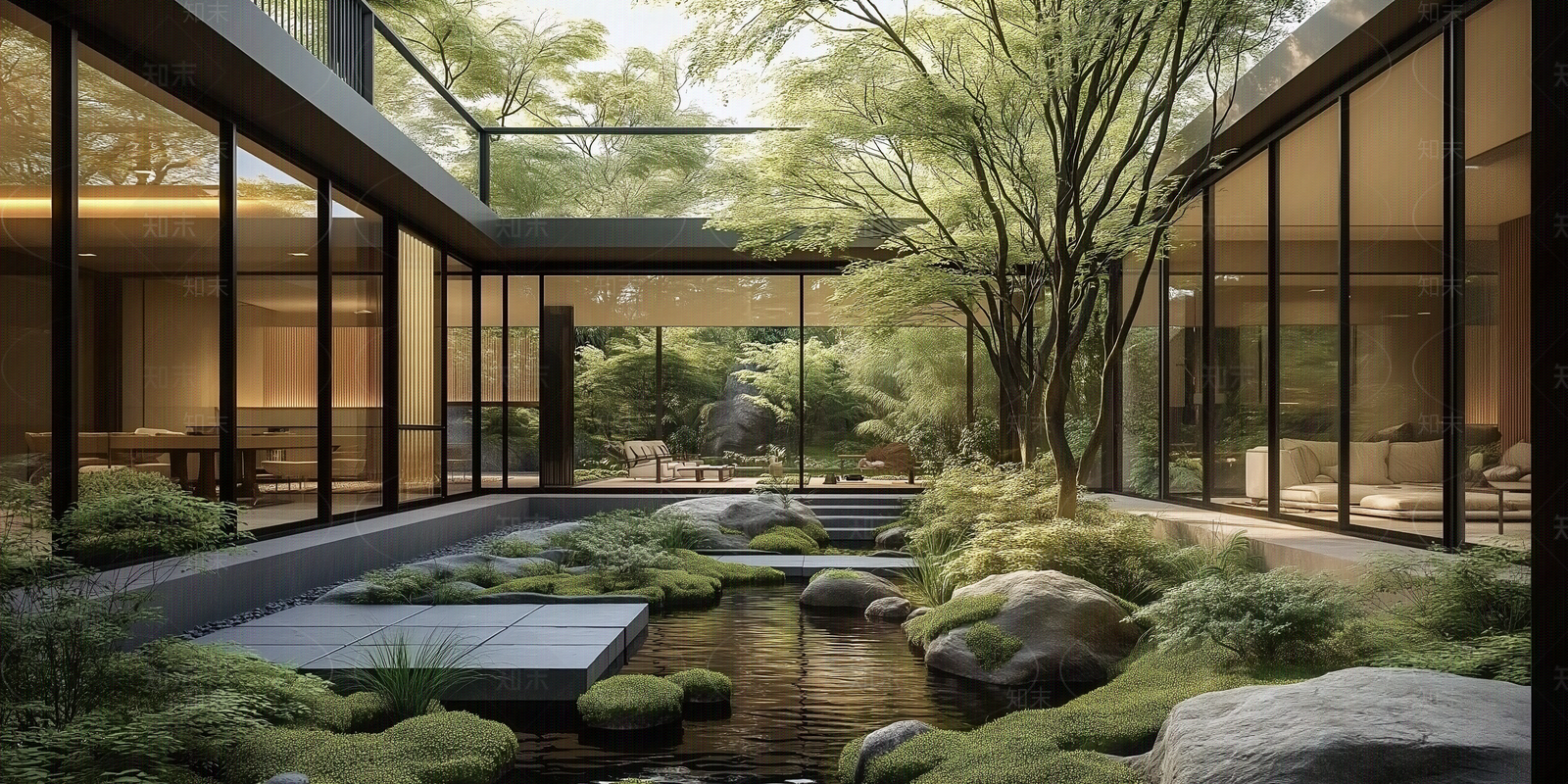 现代其它外景贴图下载【ID:1183618212】