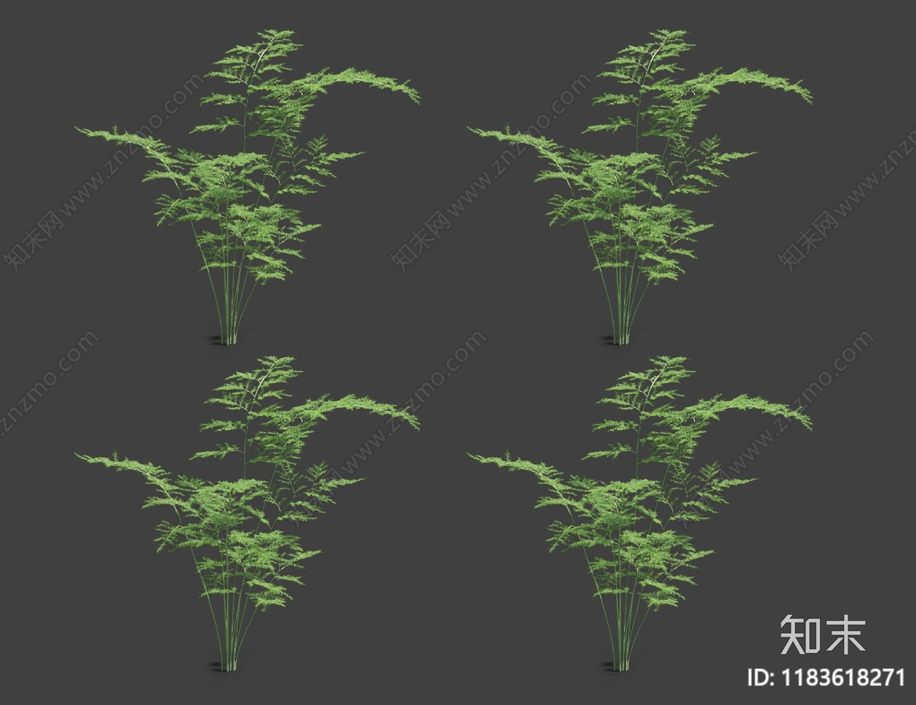 现代办公桌3D模型下载【ID:1183618271】